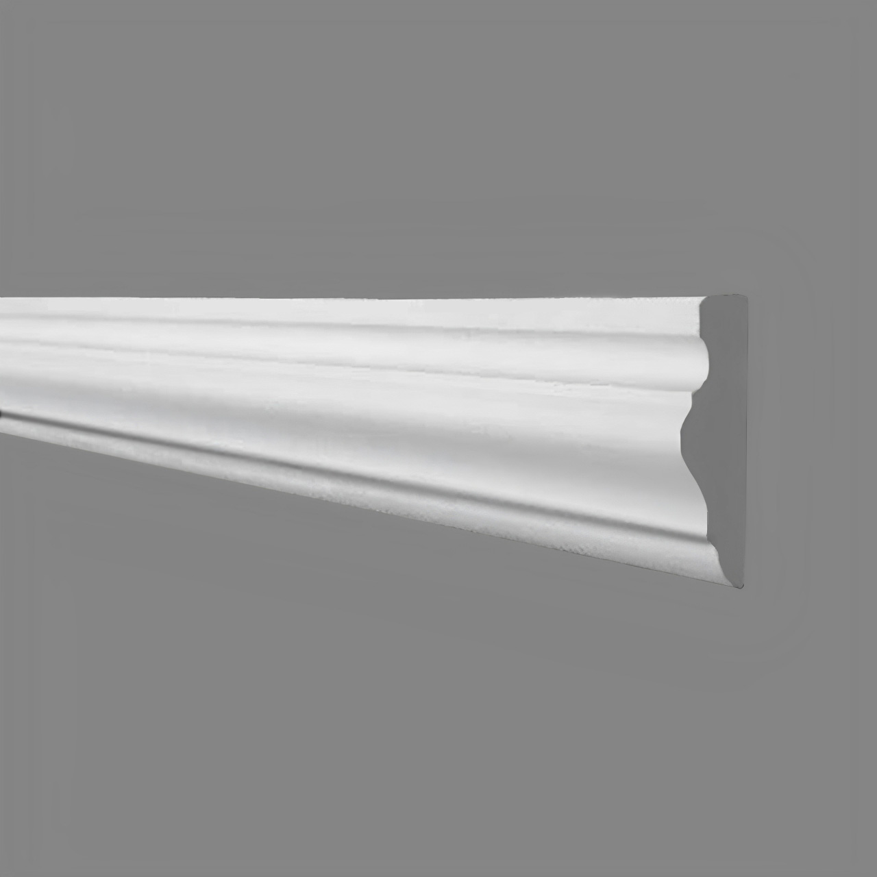 PROVISTON | Esslingen moldura | yeso | 24 x 68 x 910 mm | molduras pared | blanco