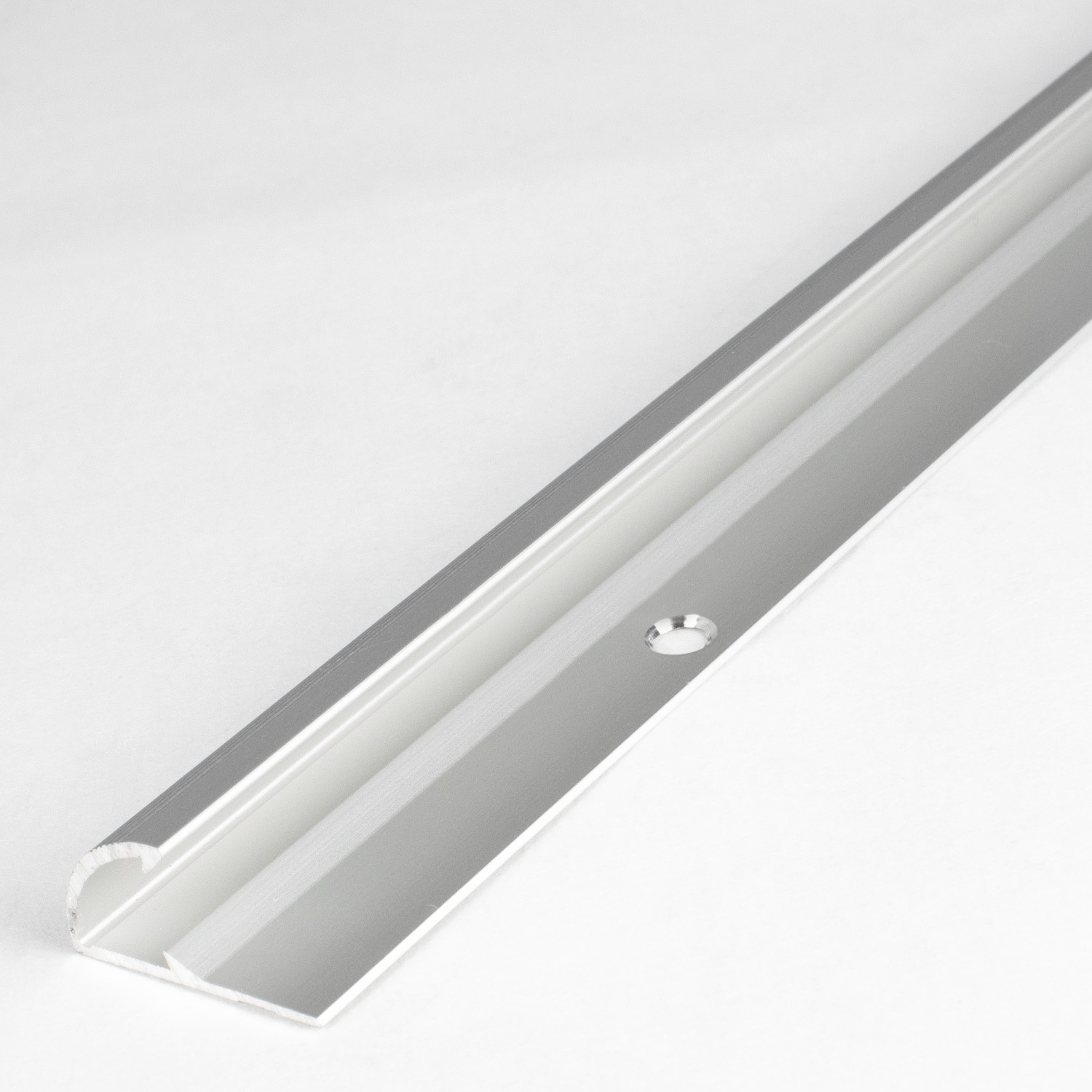 Perfiles de remate y canto PROVISTON Limerick, altura de canto 7,5 mm, perfil de sujeción, aluminio anodizado