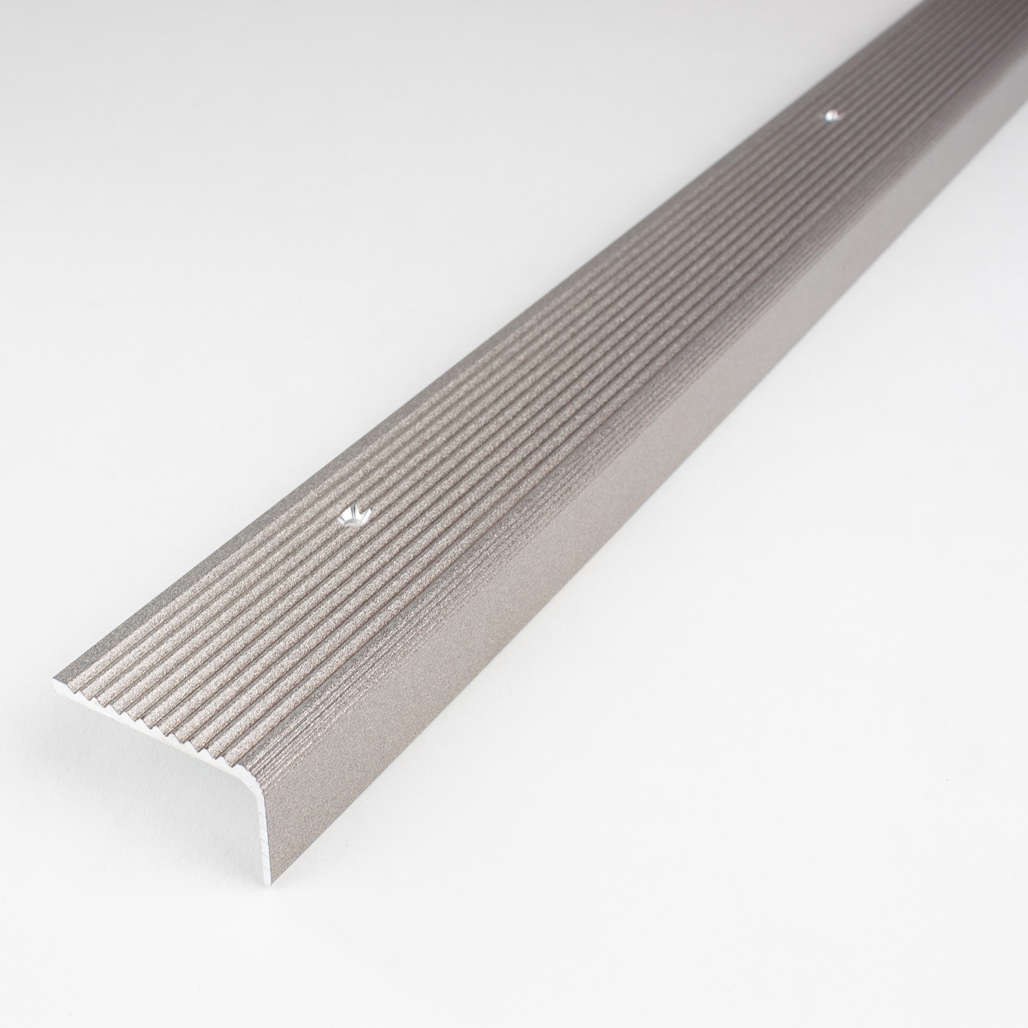 Perfiles de canto y ángulo para escaleras Auer Fondi H 23 mm W 40 mm Aluminio esmaltado especial resistente a la abrasión