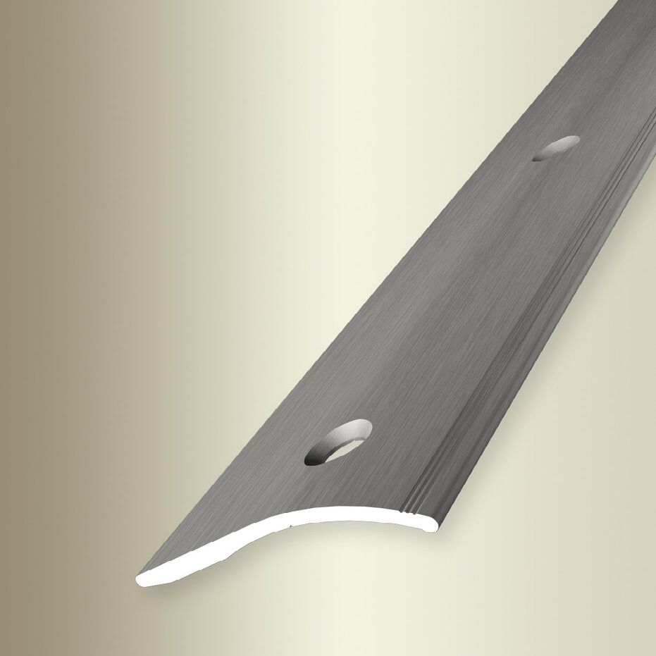 Perfiles de altura y ajuste Küberit, ancho 40 mm, altura de borde 0-18 mm, aluminio anodizado