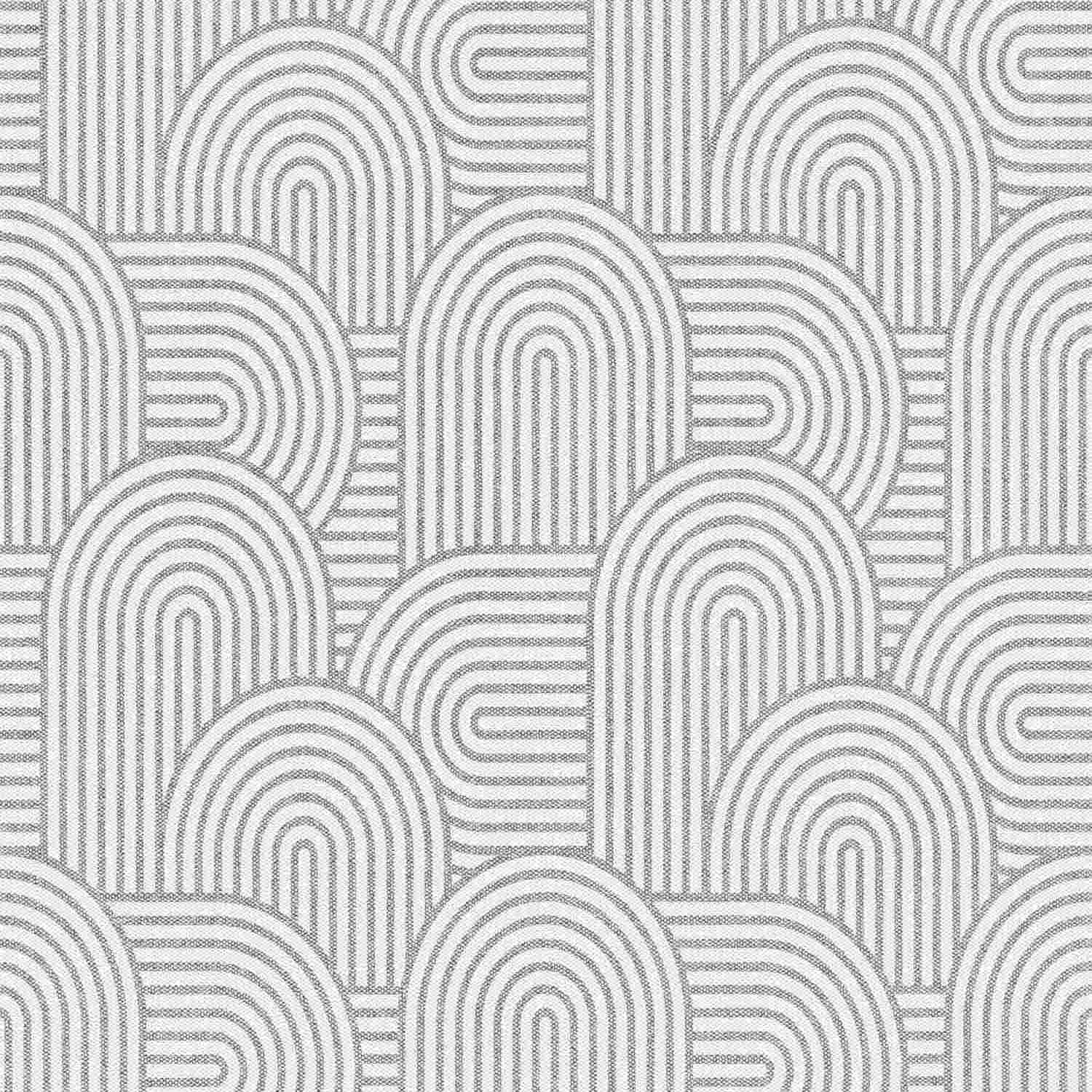 Rápido Dale color a tu vida 634143 Papel pintado no tejido Vintage Retro 0,53 x 10,05 m Gris