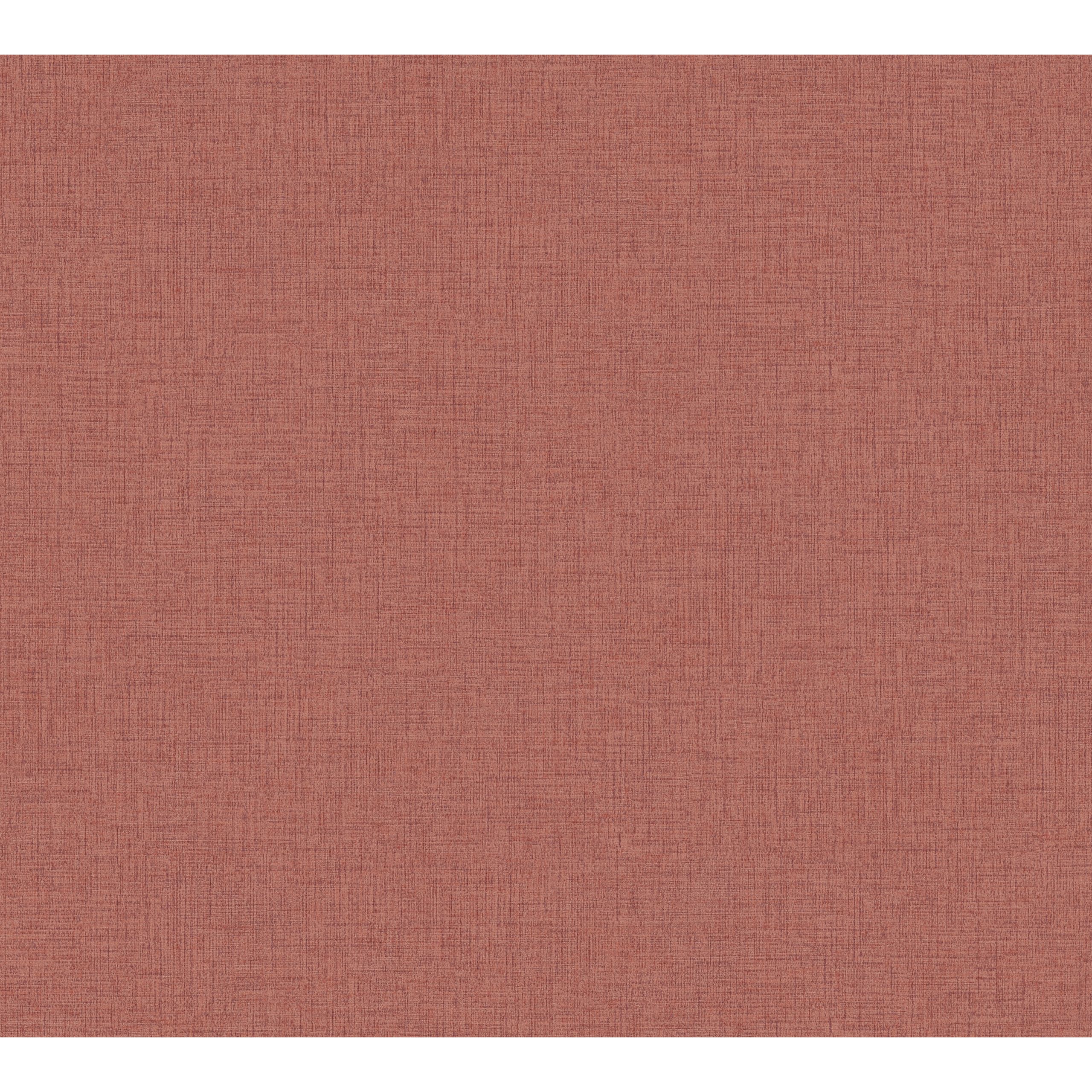A.S. Creation New Walls 374309 Papel pintado no tejido Color liso Universidad 0,53 x 10,05 m Rojo