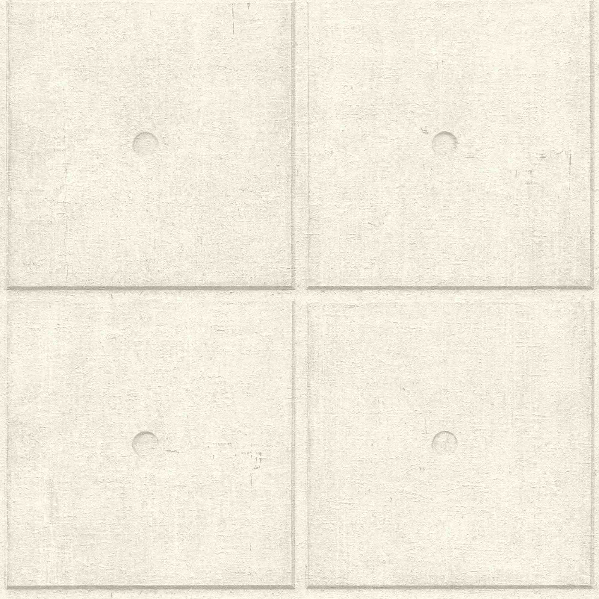 Papel pintado no tejido 499414 Blanco con motivos estampados Fábrica V Rasch