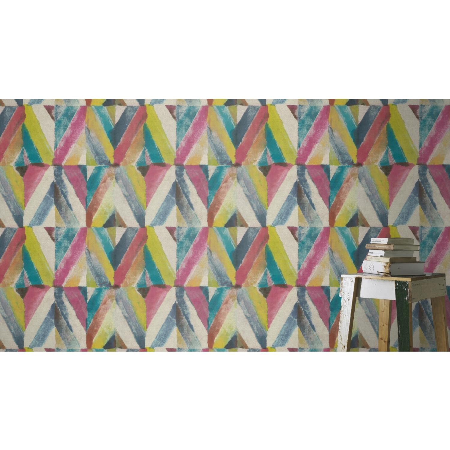 Rasch Kalahari 704051 Papel pintado no tejido Efecto 3D 0,53 x 10,05 m Multicolor