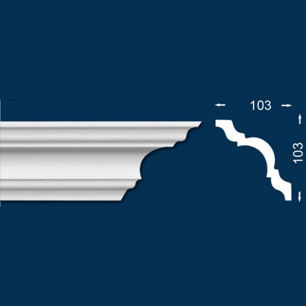 Stuckleiste "Frankfurt 9" - 4