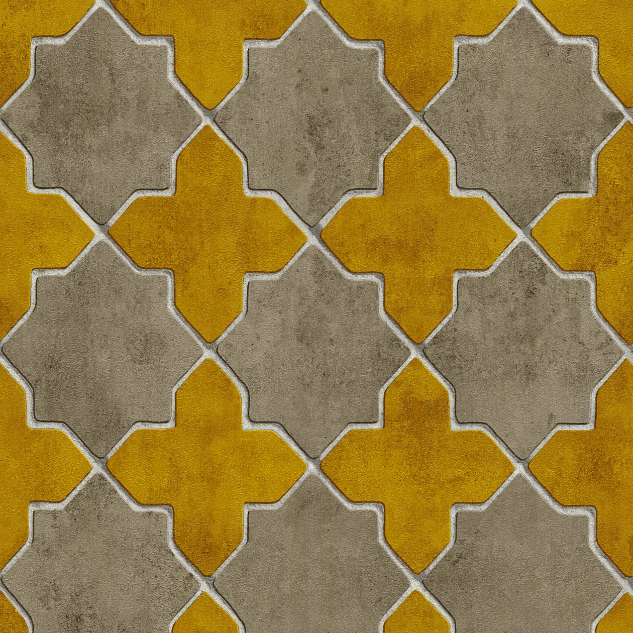 A.S. Creation New Walls 374212 Papel pintado no tejido Vintage Retro 0,53 x 10,05 m Amarillo