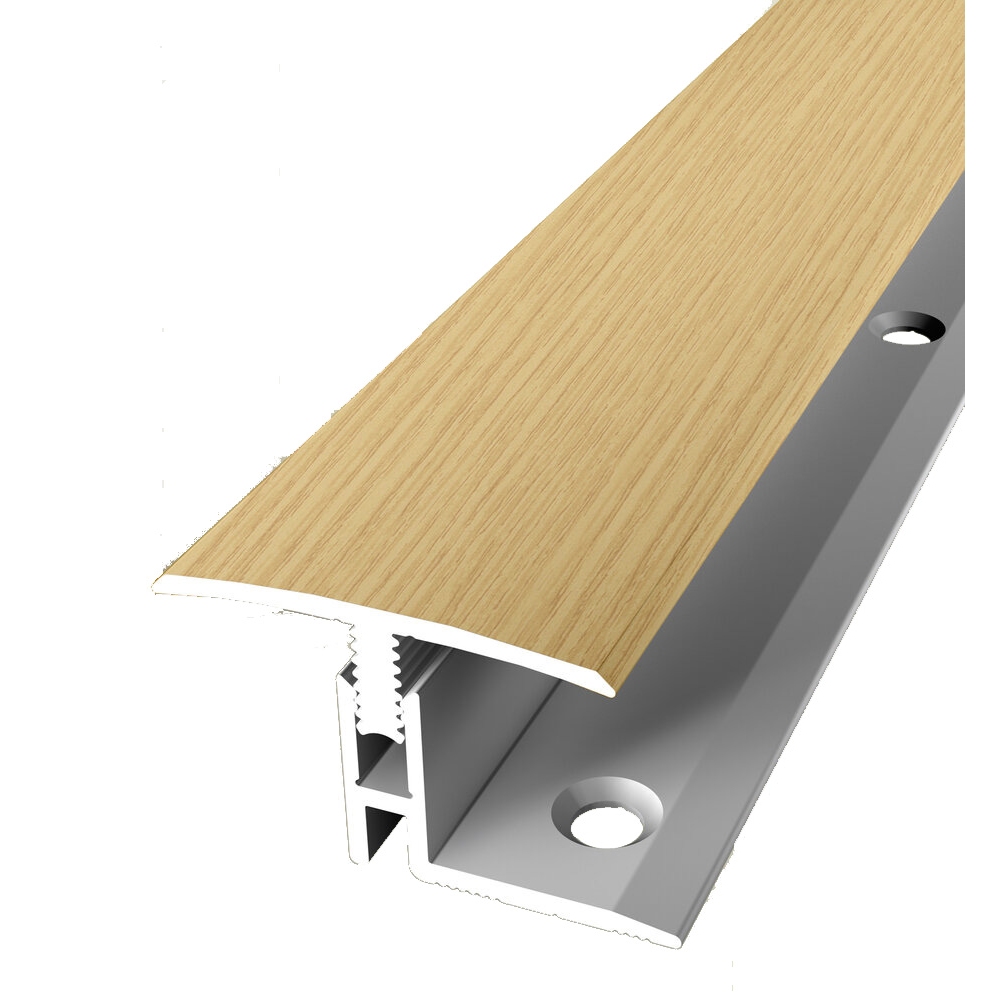 Perfil de transición PROVISTON, ancho 31,5 mm, altura de borde 12-17 mm, tira de transición