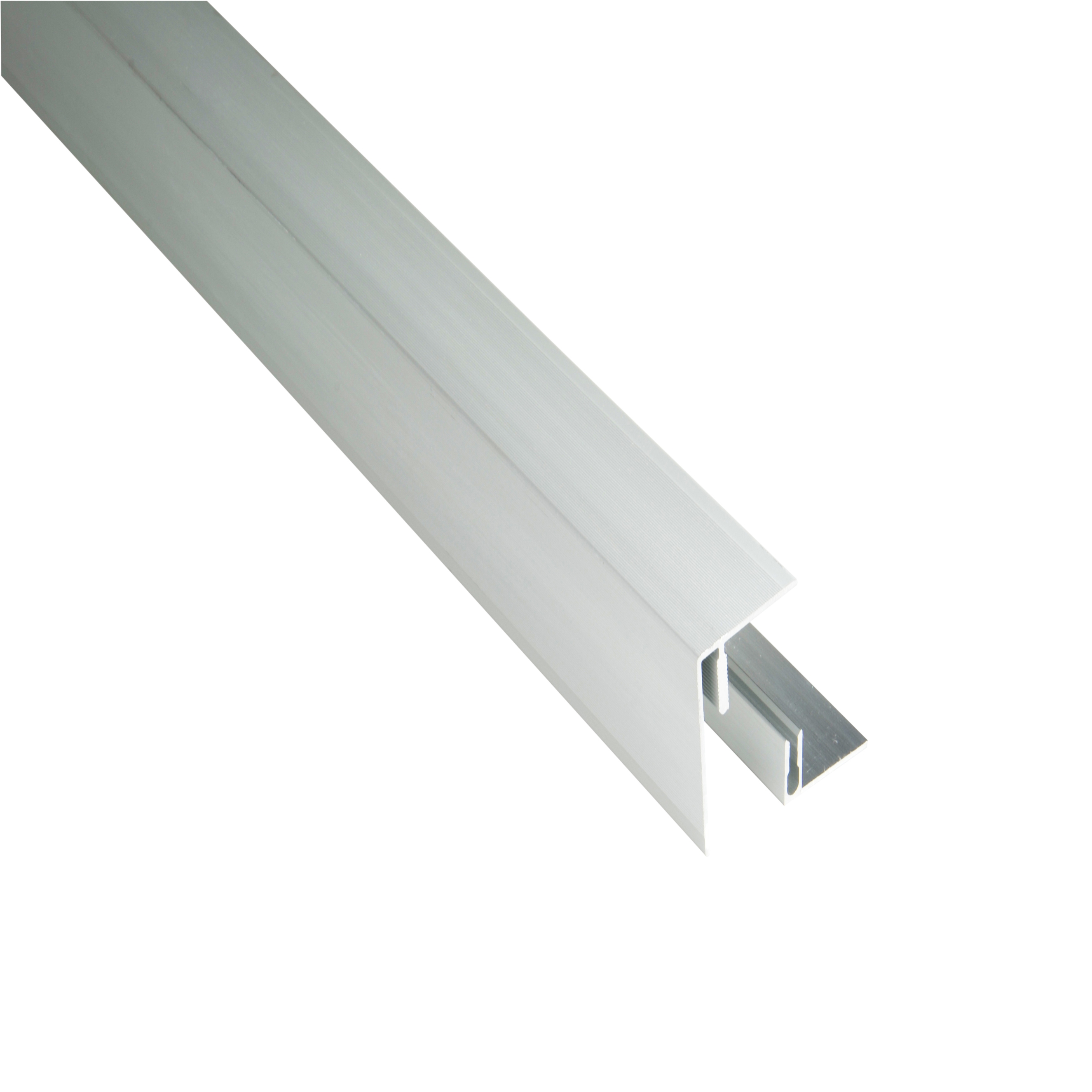 Perfiles laterales de aluminio para WPC y perfiles de aluminio, incluyendo perfil de fijación de aluminio para tablas de terraza Kovalex.