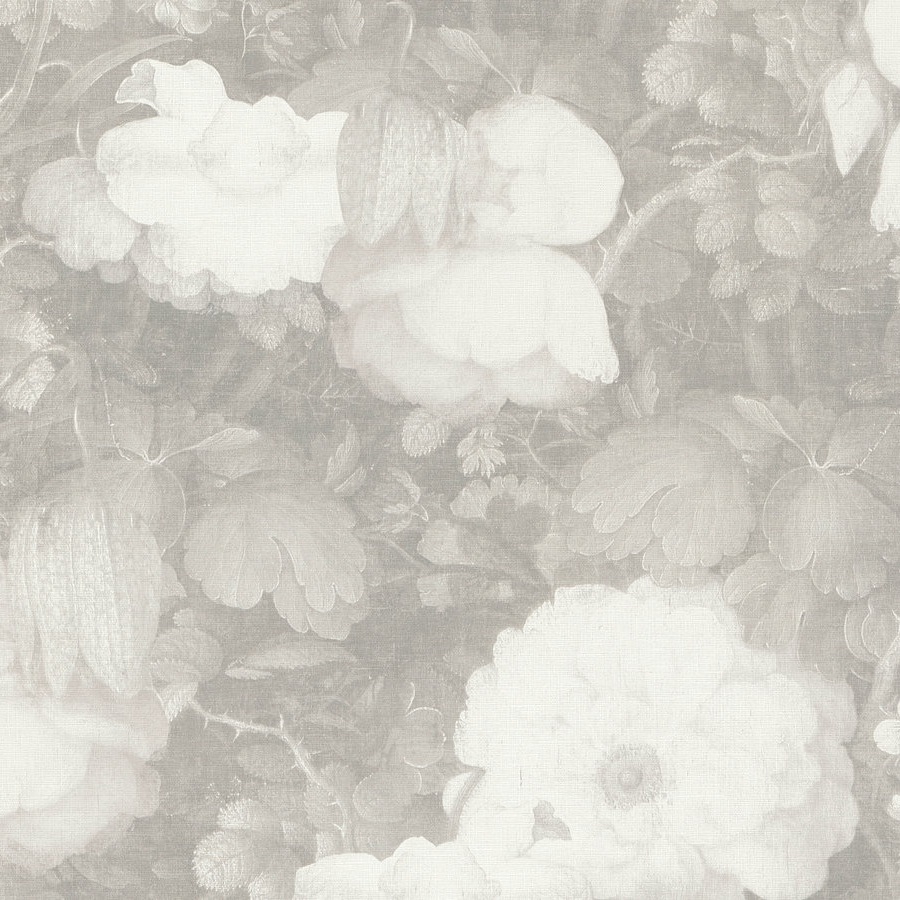 A.S. Creation Metropolitan Stories 369214 Papel pintado no tejido Diseño floral 0,53 x 10,05 m Gris