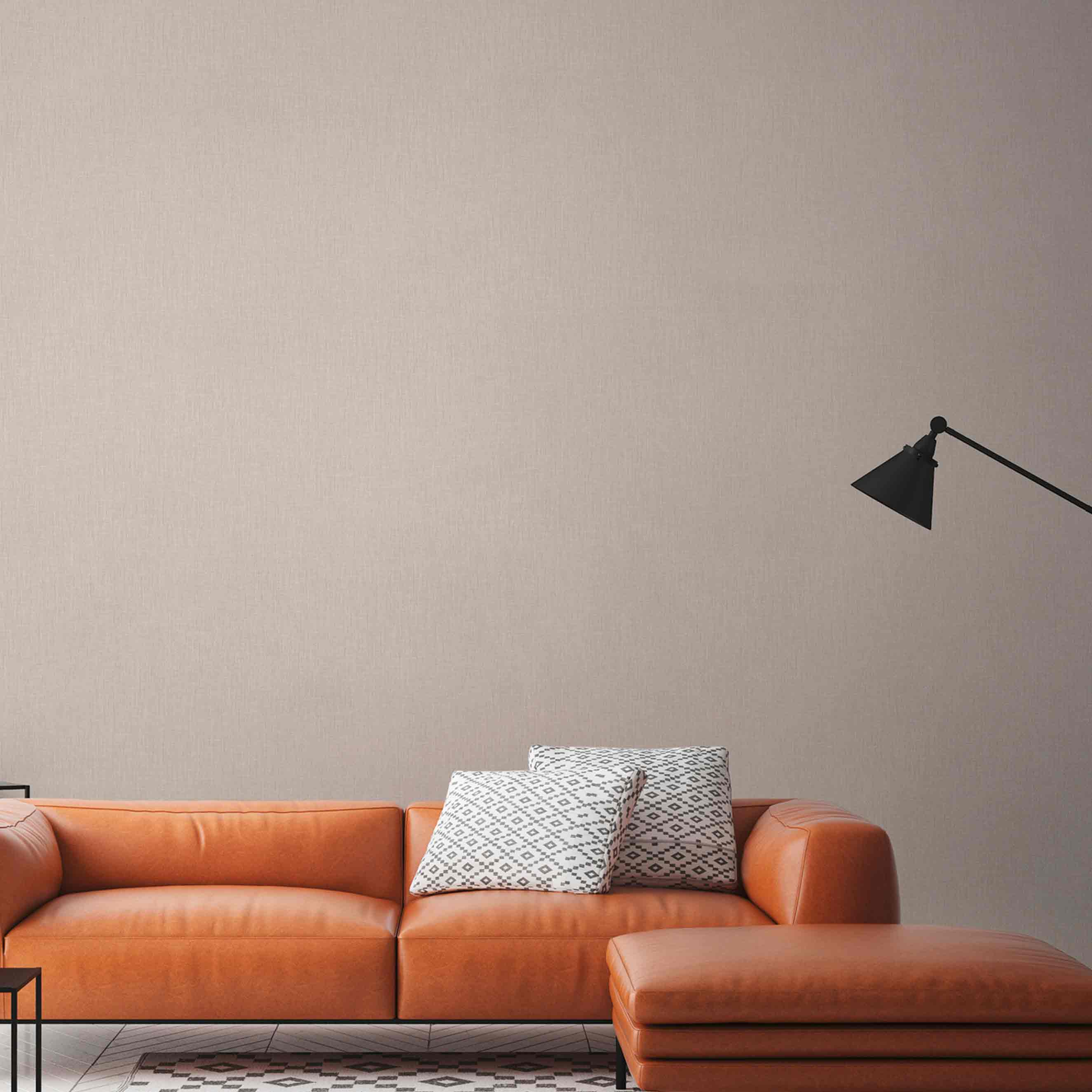 Diseñador Daniel Hechter 6 N.° 10100 Papel pintado no tejido, color liso 0,53 m x 10,05 m Beige