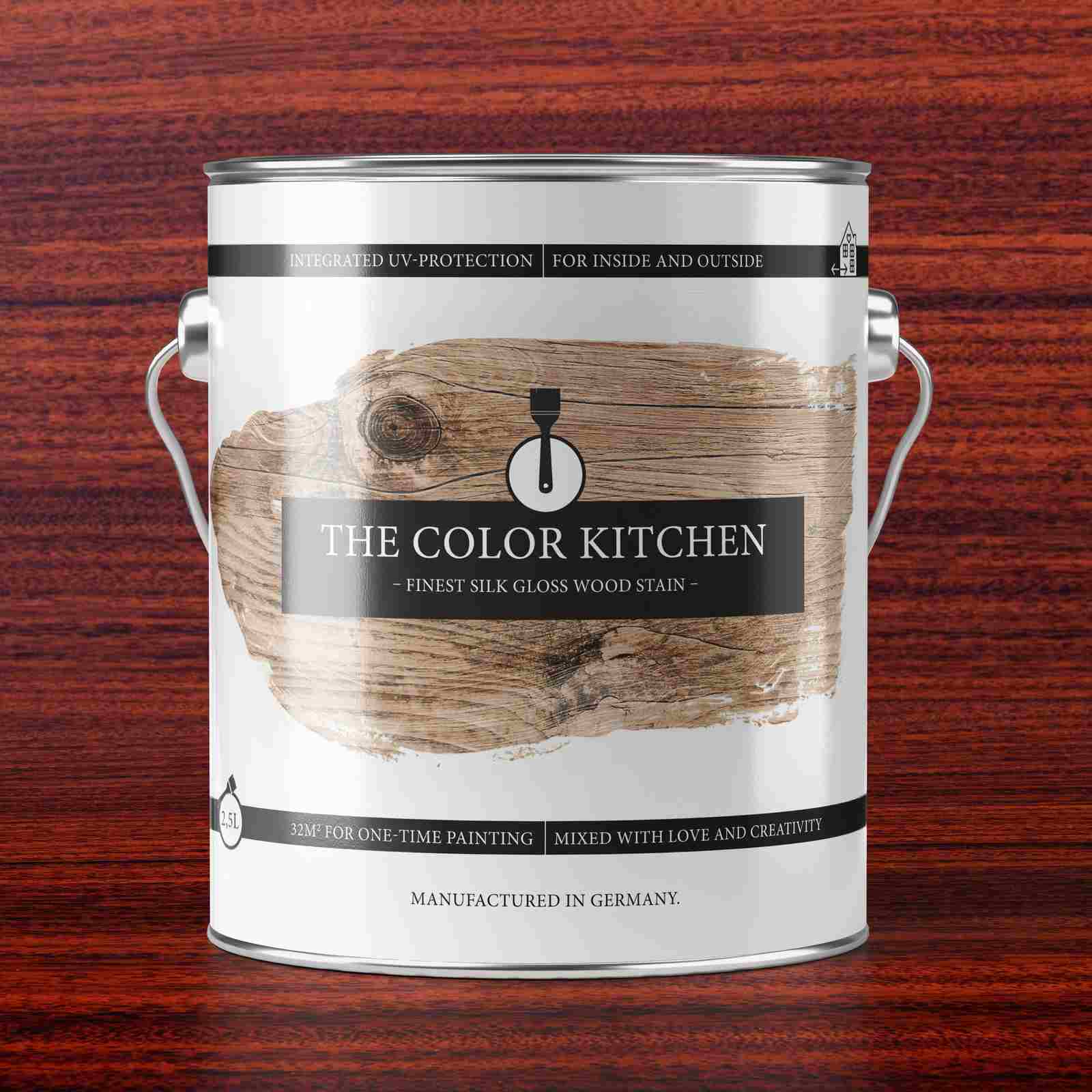 Tinte para madera de palisandro El impresionante palisandro de The Color Kitchen Uso interior y exterior