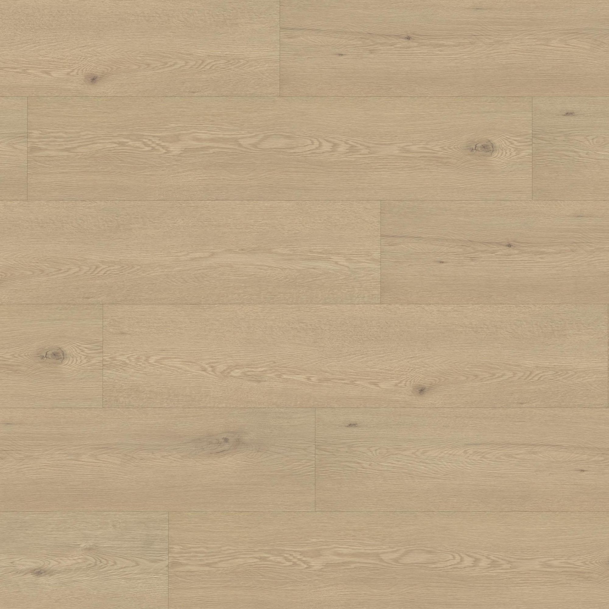 Suelo vinílico rígido, suelo de diseño, 5,2/0,3 x 228 x 1220 mm, vinilo clic, aspecto madera, roble marrón claro, NKL23/33