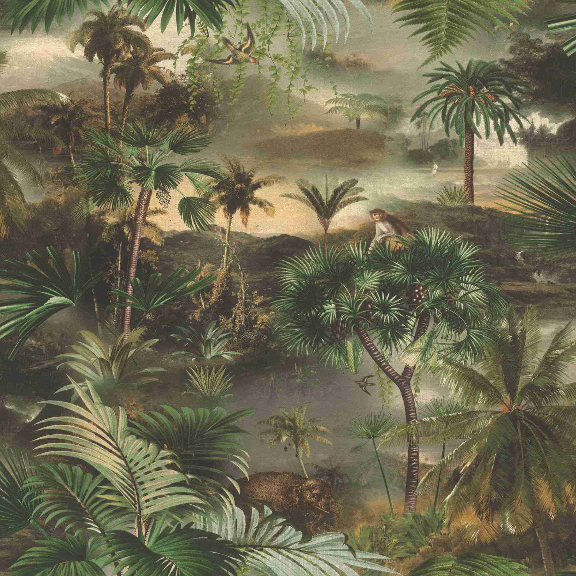 Rápido Rapsodia 692600 Papel pintado no tejido Selva 10,05 x 0,53 m