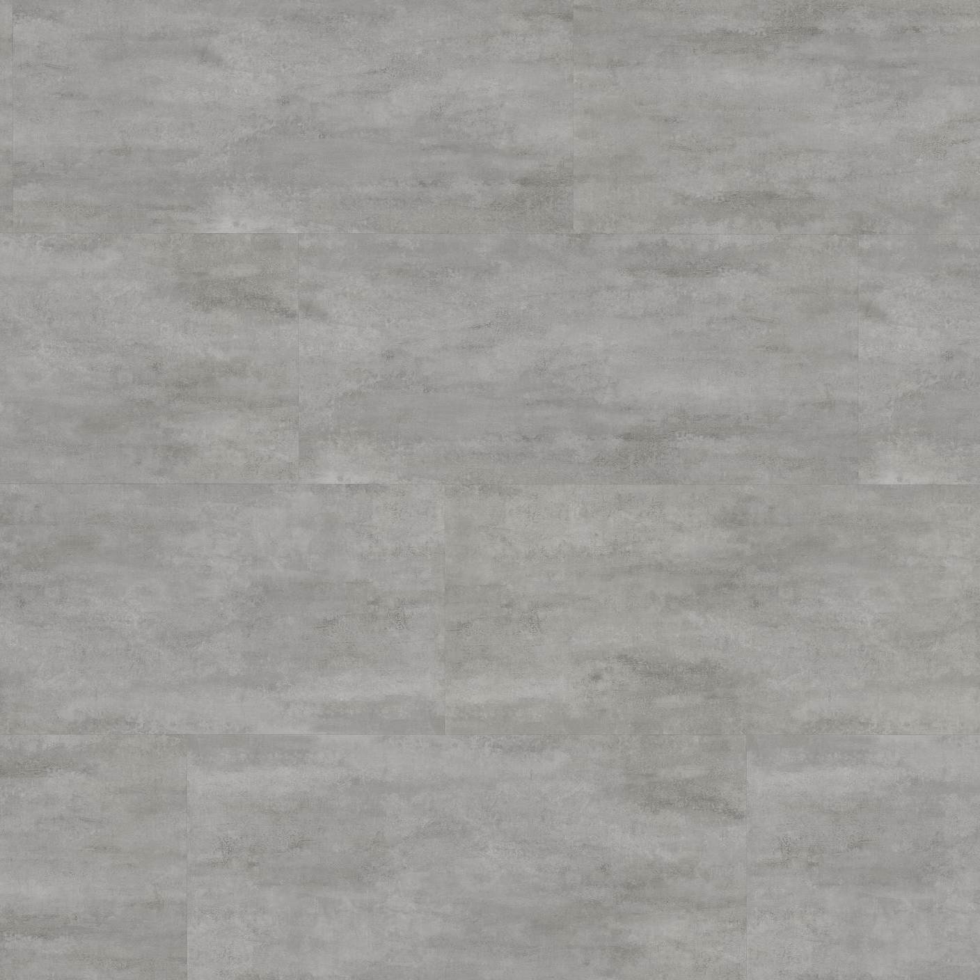 Suelo vinílico clásico de diseño, 950 x 480 x 2,5 mm, adhesivo, imitación piedra, cemento, gris claro NKL42