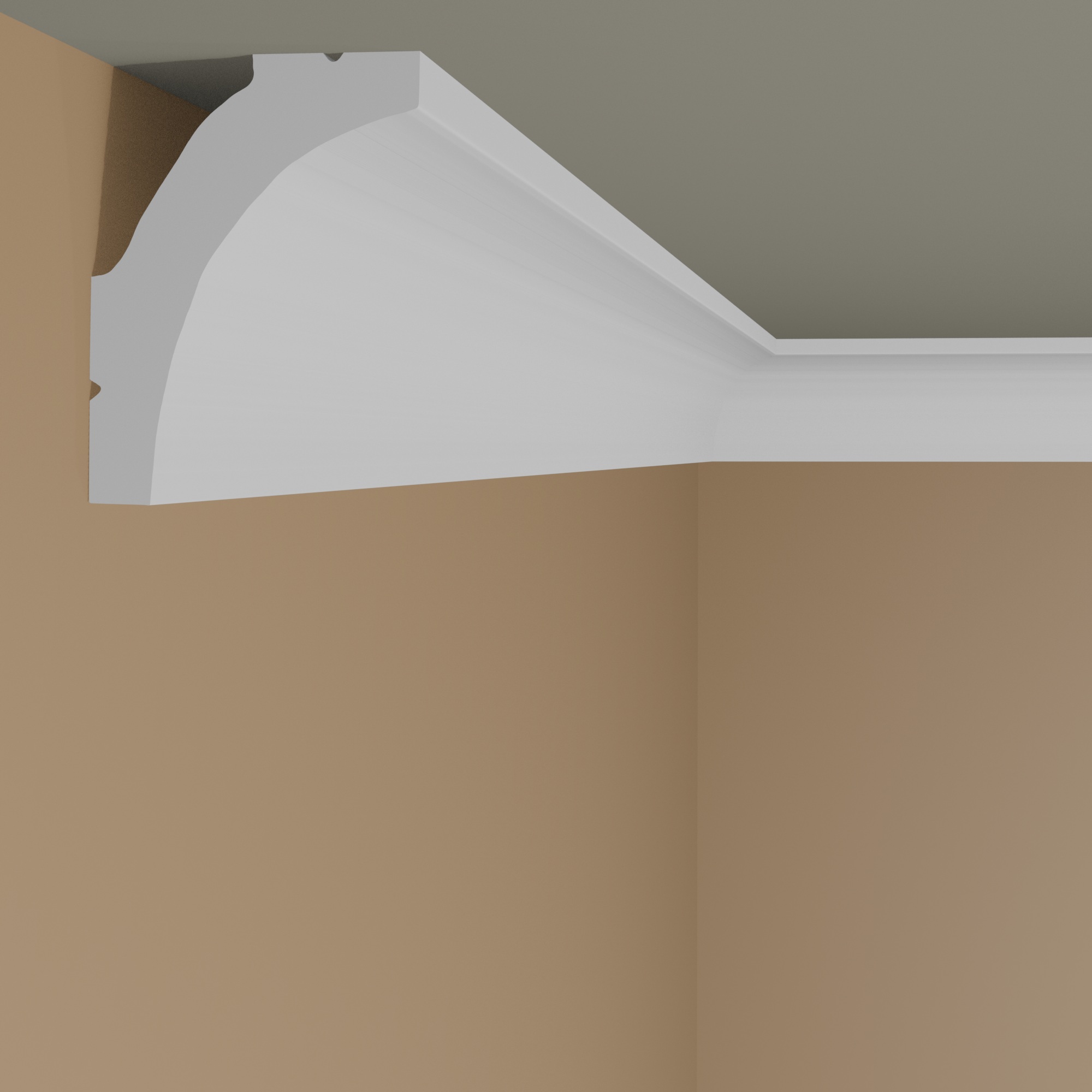 Moldura de techo NMC WT8 WALLSTYL 22 x 30 x 2000 mm Poliestireno Blanco
