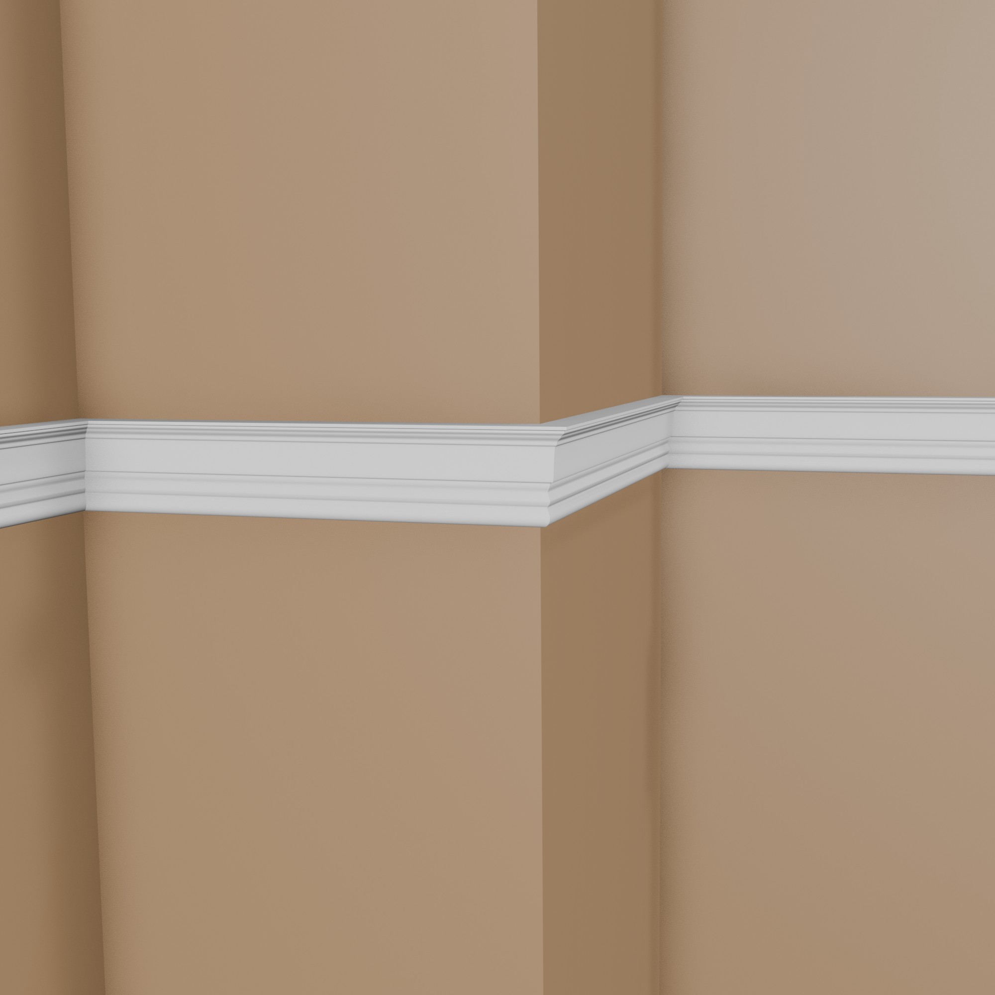 Moldura mural Mardom MDD334 Profoam 33 x 101 x 2000 mm Blanca, Moldura decorativa compacta