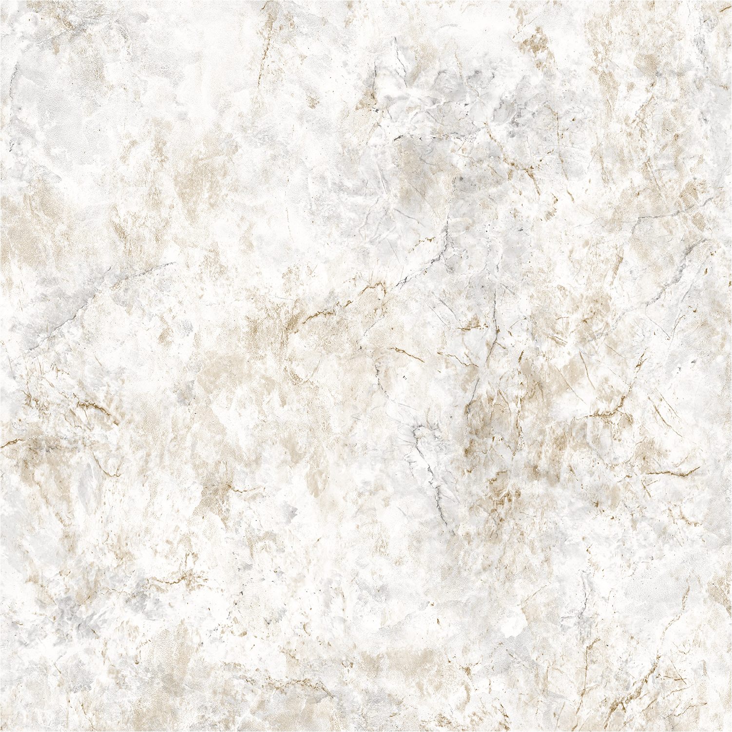 Papel pintado no tejido M78597D Brut Blanco efecto mármol, 1,06 x 10,05 m, Ugépa