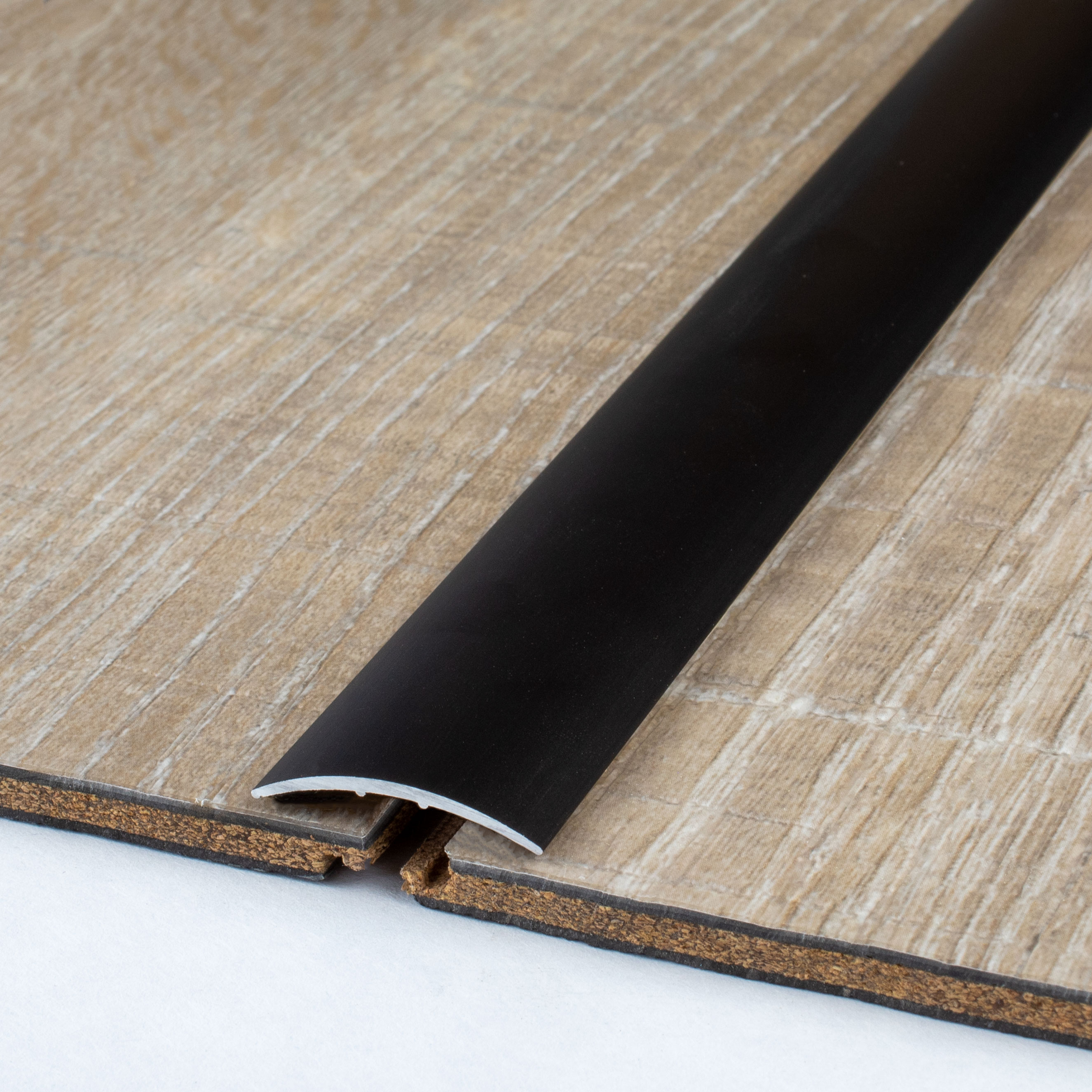 Perfil de transición PROVISTON Eindhoven 4,2 x 28 mm, tira de transición, aluminio anodizado