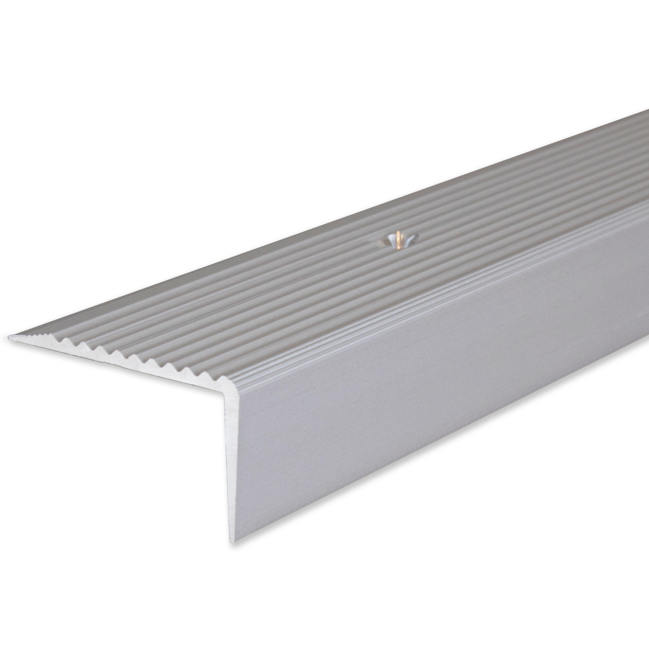 Perfiles de canto y ángulo para escaleras PROVISTON Terni Altura 20 mm Ancho 40 mm Aluminio