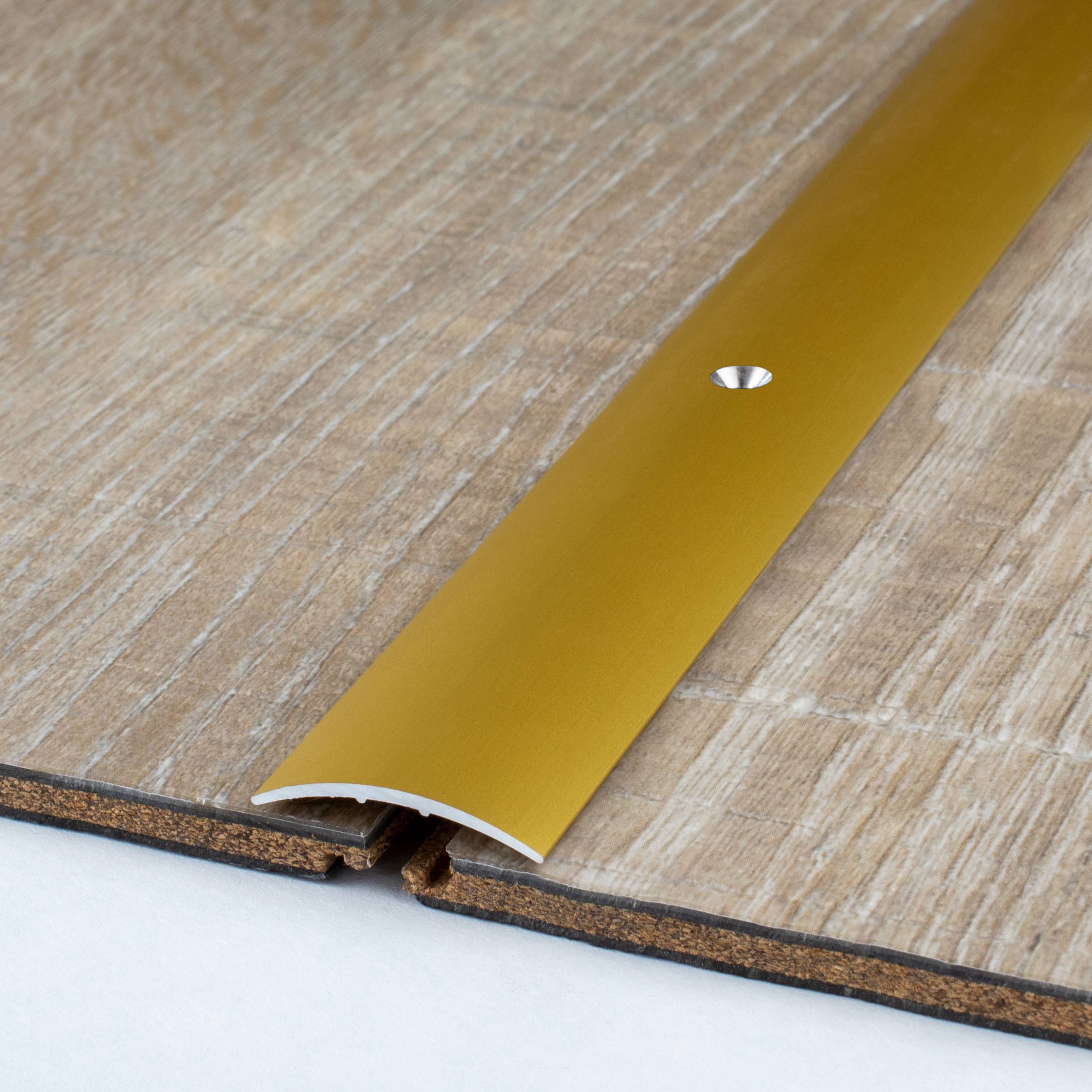 Perfil de transición PROVISTON Eindhoven 4,2 x 28 mm, tira de transición, aluminio anodizado