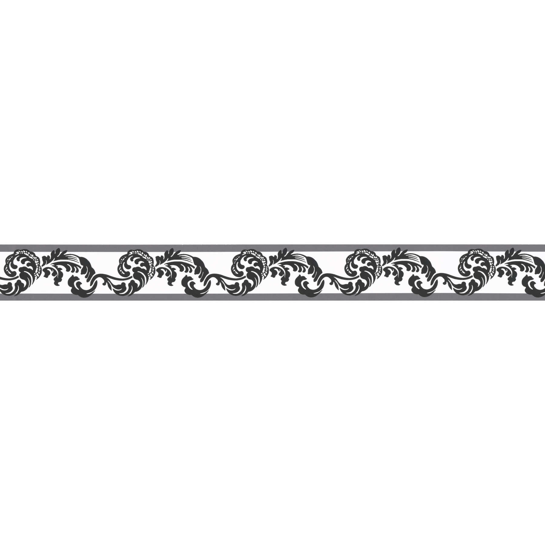 A.S. Creation Stick Ups 904317 Borde no tejido Borde 0,05 x 5 m Negro