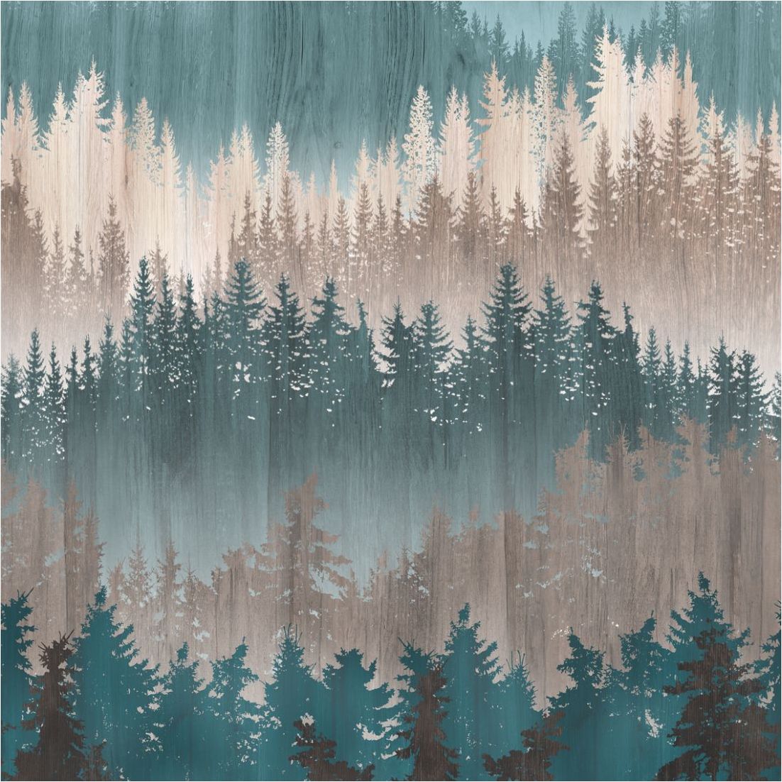 Papel pintado fotográfico 391811 Historias Metropolitanas Estilos de viaje Bosque Azul Naturaleza Tejido no tejido A.S. Création