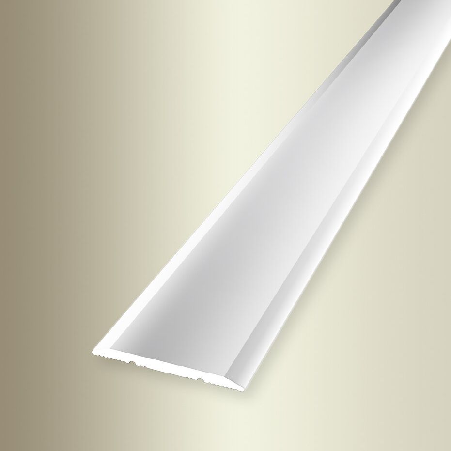 Perfil de transición Küberit, H 2 mm, W 25 mm, L 1000 mm, tira de transición de aluminio anodizado.