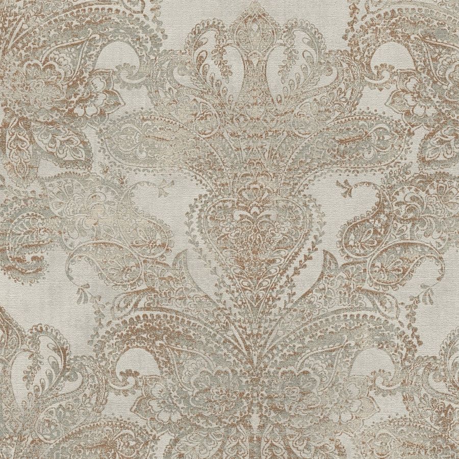 A.S. Creation Estilos de viaje 391191 Papel pintado no tejido Barroco 10,05 m x 0,53 m Beige