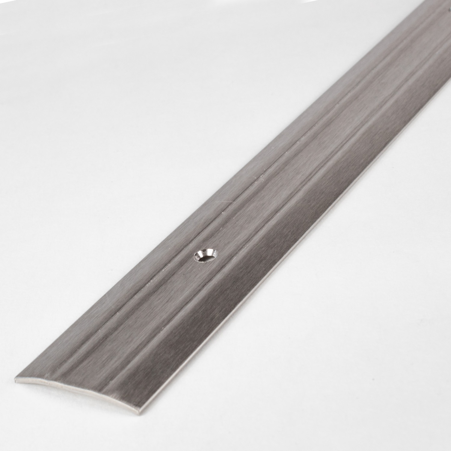 Perfil de transición Auer Deventer, altura 1,5 mm, ancho 38 mm, tira de transición de acero inoxidable