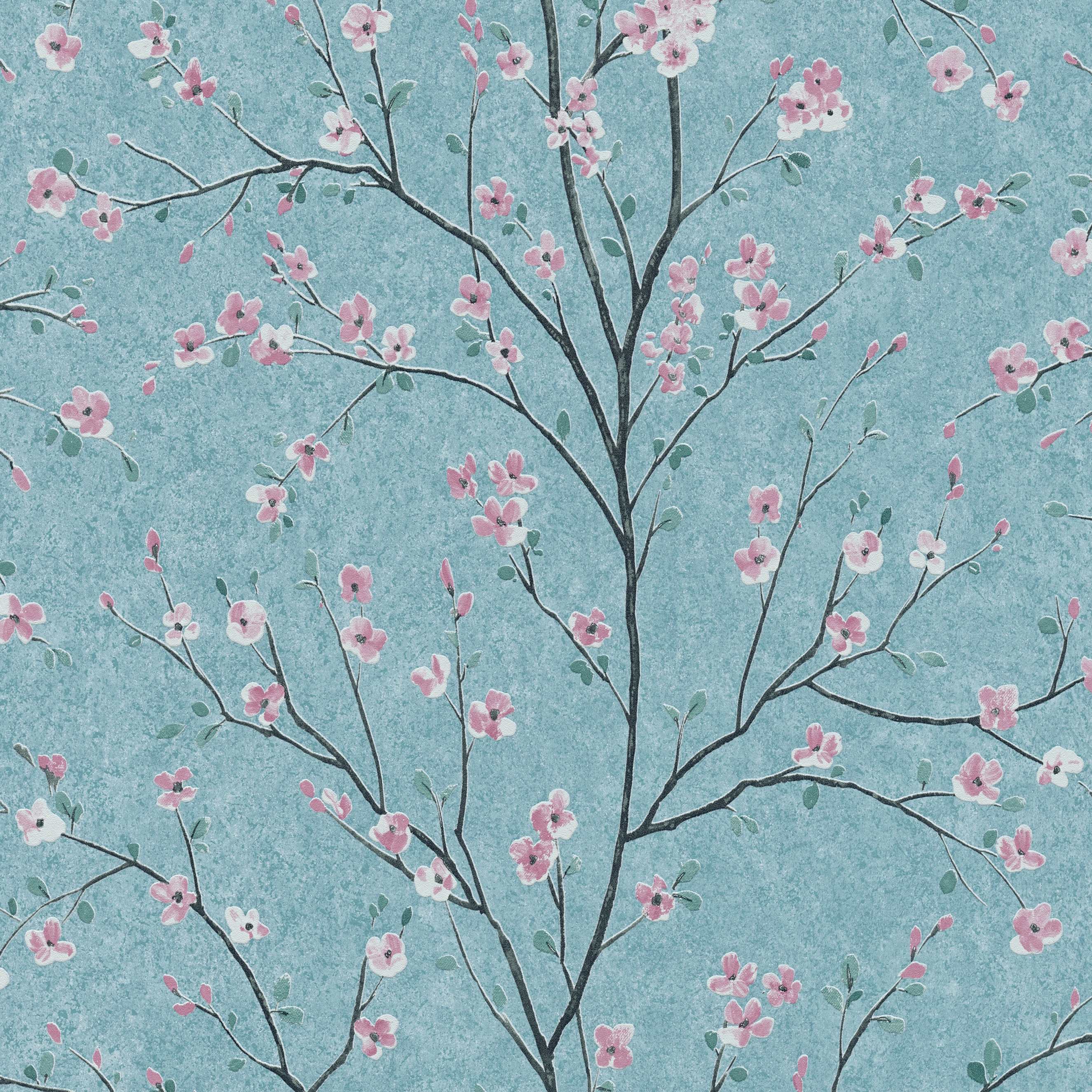 A.S. Creation Metropolitan Stories 2 379123 Papel pintado no tejido Diseño floral 0,53 x 10,05 m Verde