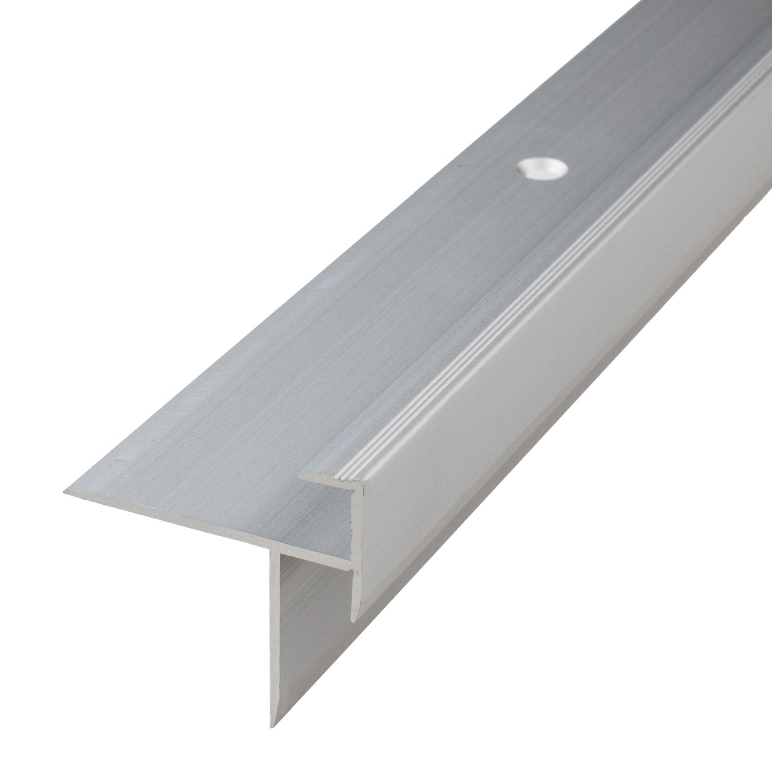 PROVISTON Perfiles de canto y ángulo para escaleras Alto: 35,4 mm Ancho: 38 mm Largo: 2700 mm Altura del canto: 8,7 mm