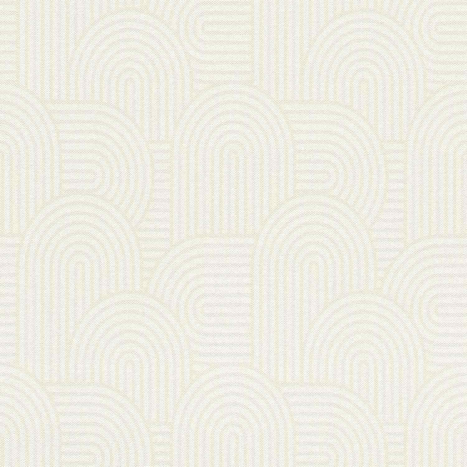 Rápido Dale color a tu vida 634136 Papel pintado no tejido Vintage Retro 0,53 x 10,05 m Beige