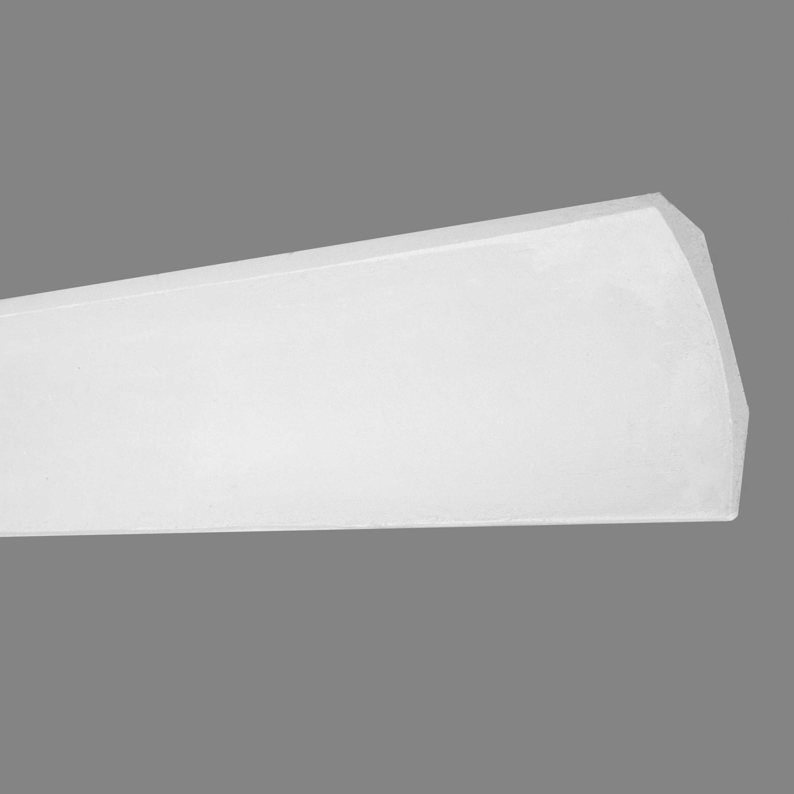 PROVISTON Moldura de escayola "ES-59" 80 x 80 x 1050 mm Molduras de yeso