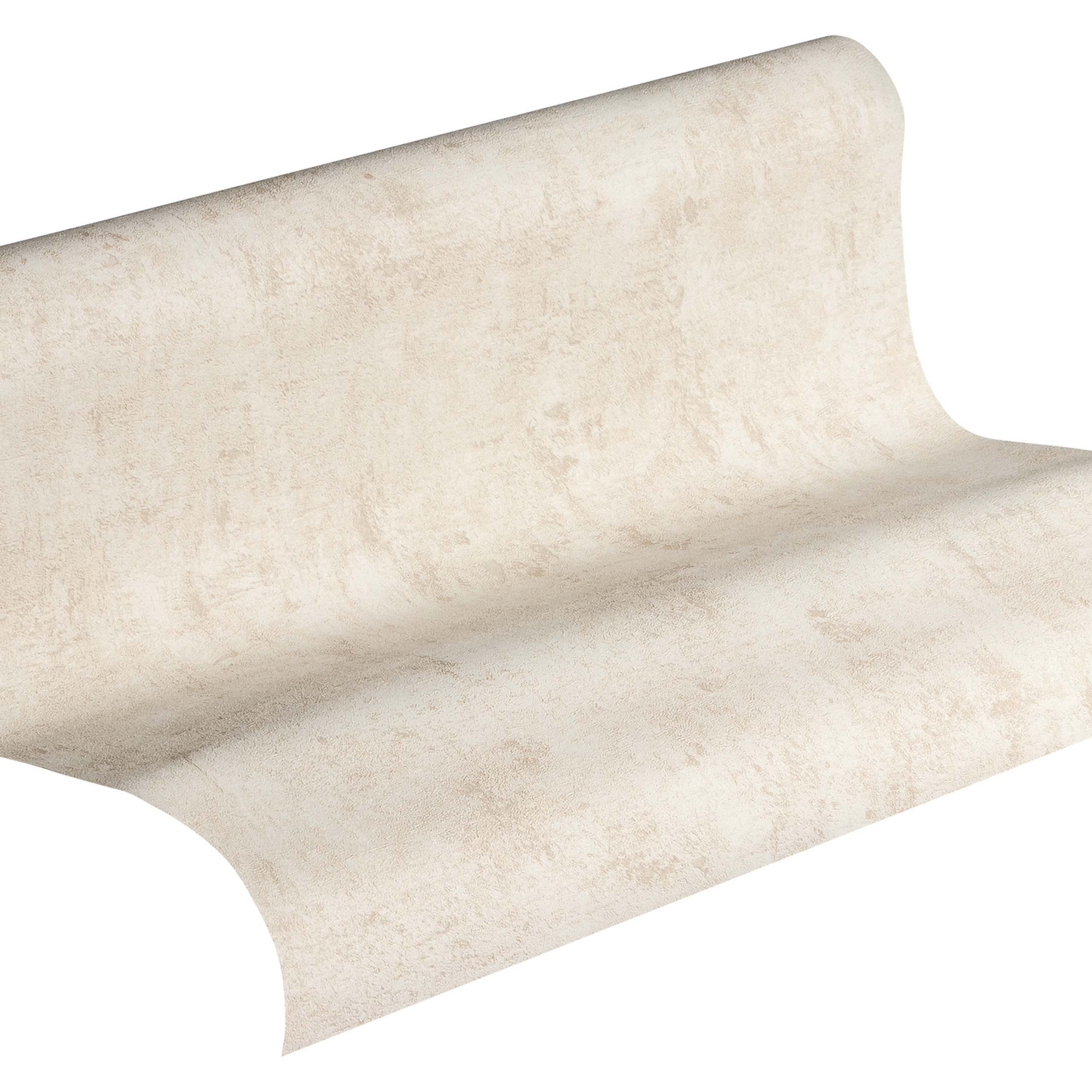 A.S. Creation Blooming 224057 Papel pintado no tejido Color liso Universidad 0,53 x 10,05 m Beige