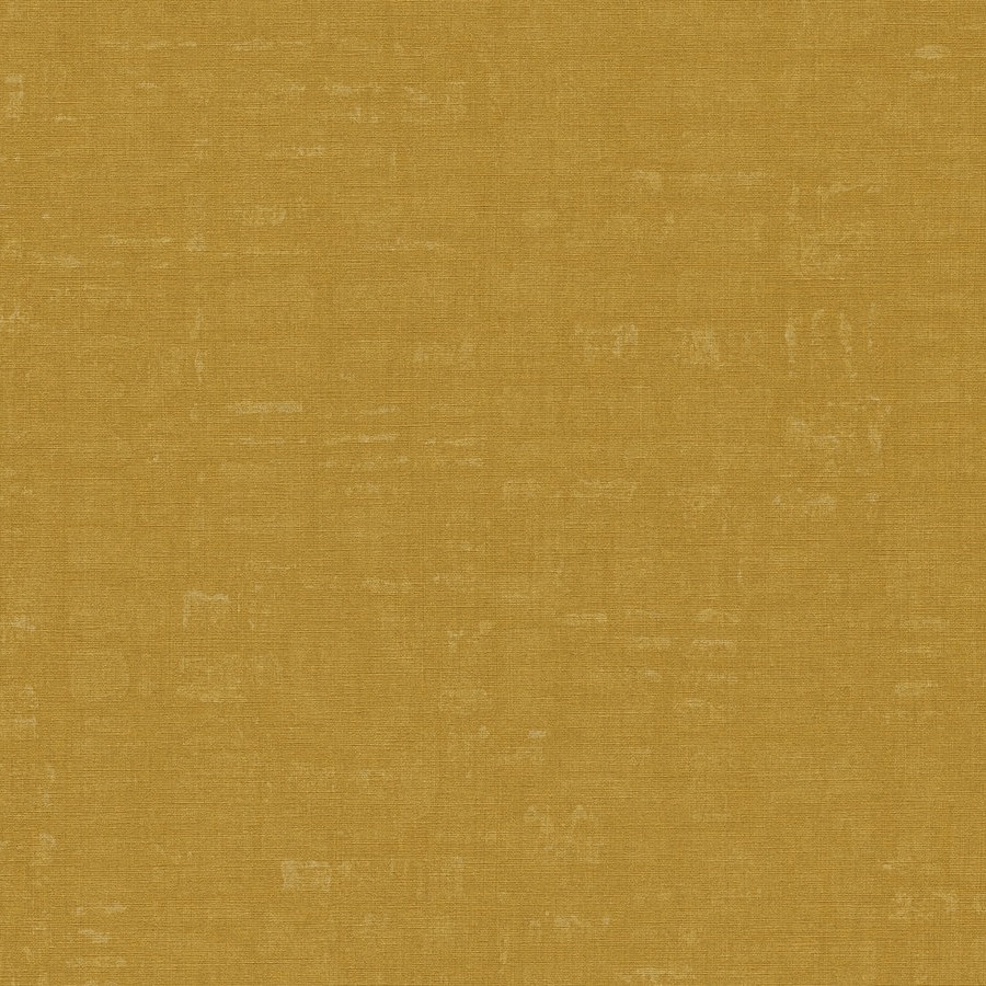 A.S. Creation Nara 387455 Papel pintado no tejido Color liso 10,05 x 0,53 m Amarillo