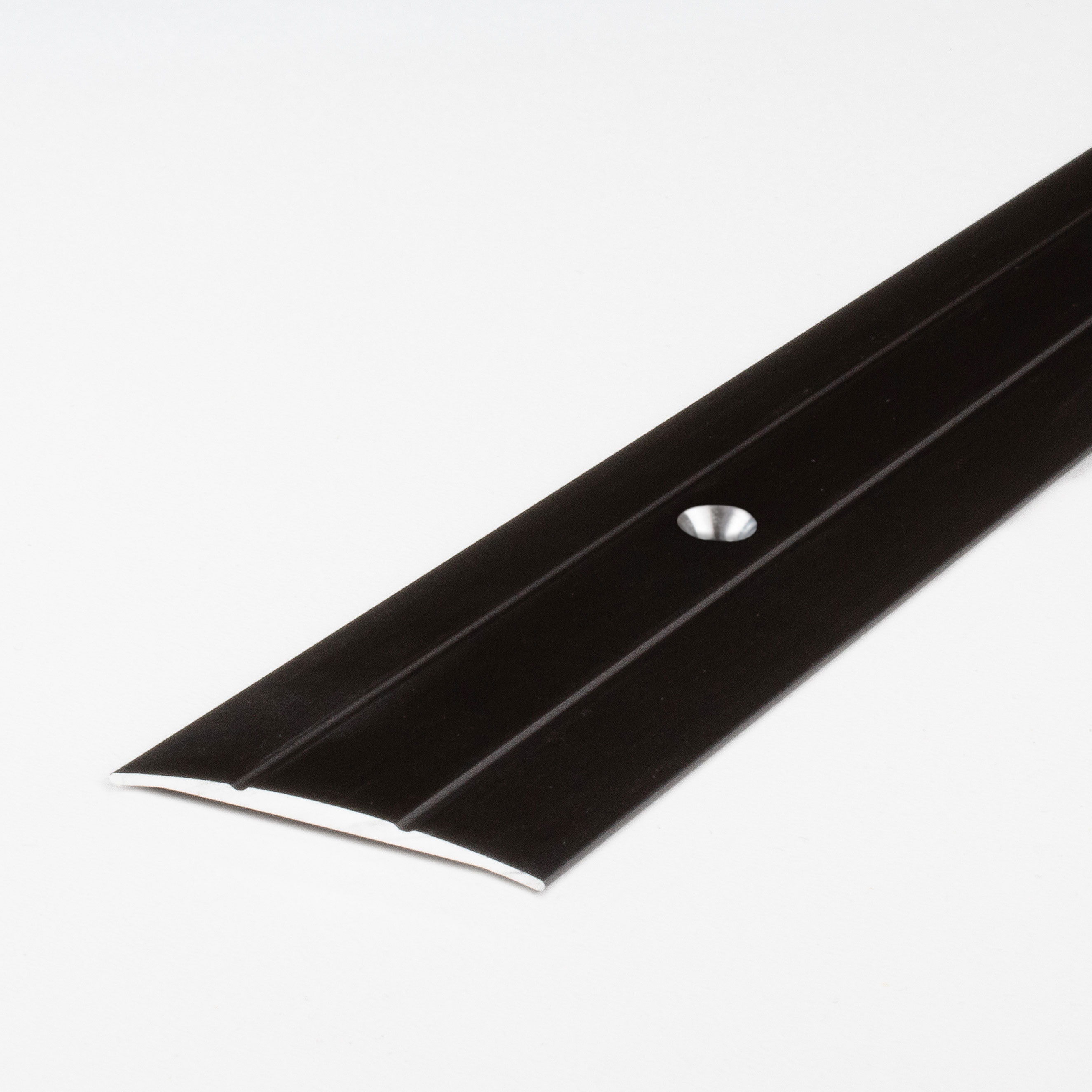 Perfil de transición PROVISTON Den Helder, altura 2,5 mm, ancho 38 mm, tira de transición de aluminio anodizado