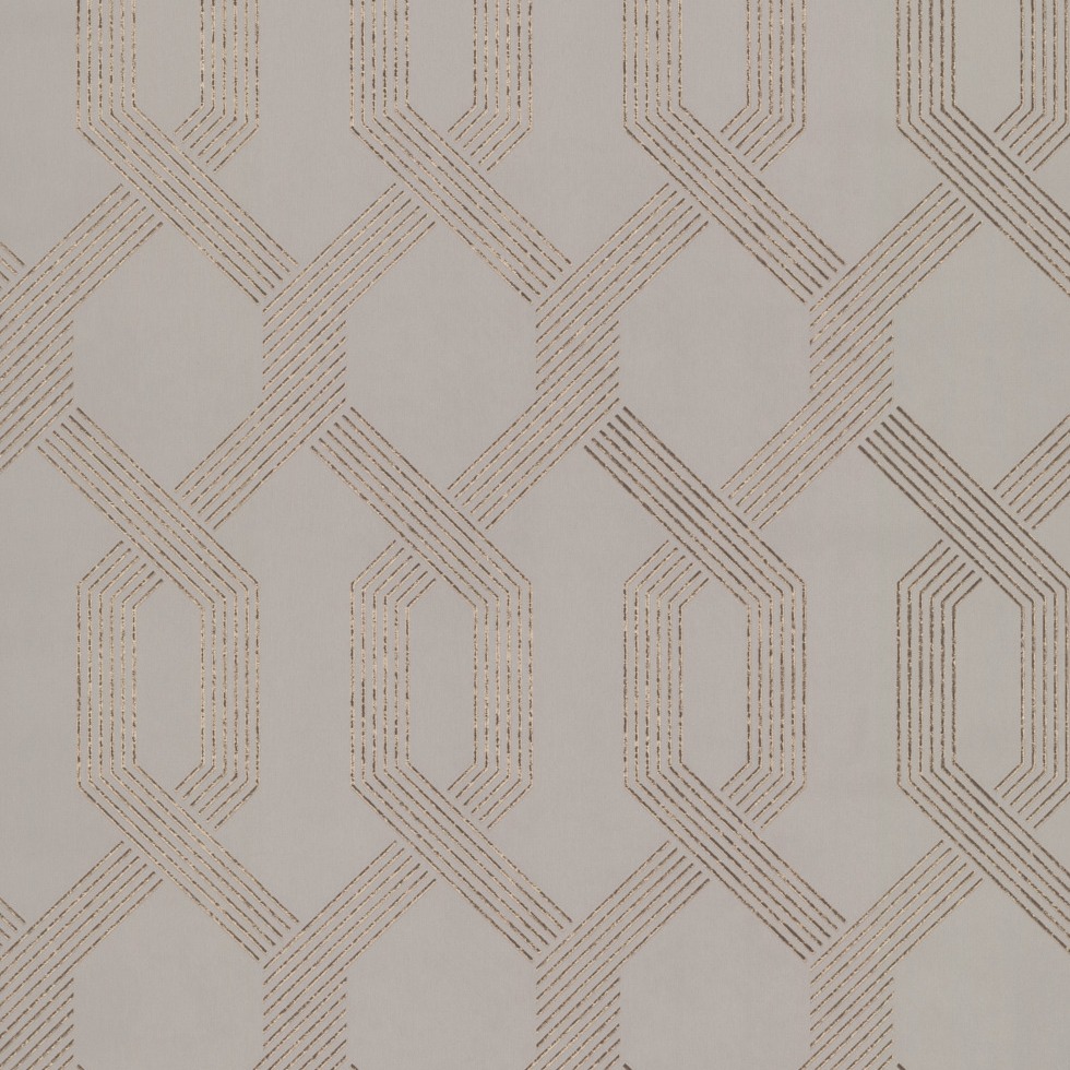 York Wallcoverings Blanco y negro Y6221201 Papel pintado no tejido Geométrico 0,53 x 10 m Beige