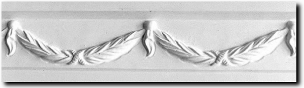 Stuckleiste "Dresden" (Stuckleisten aus Gips)