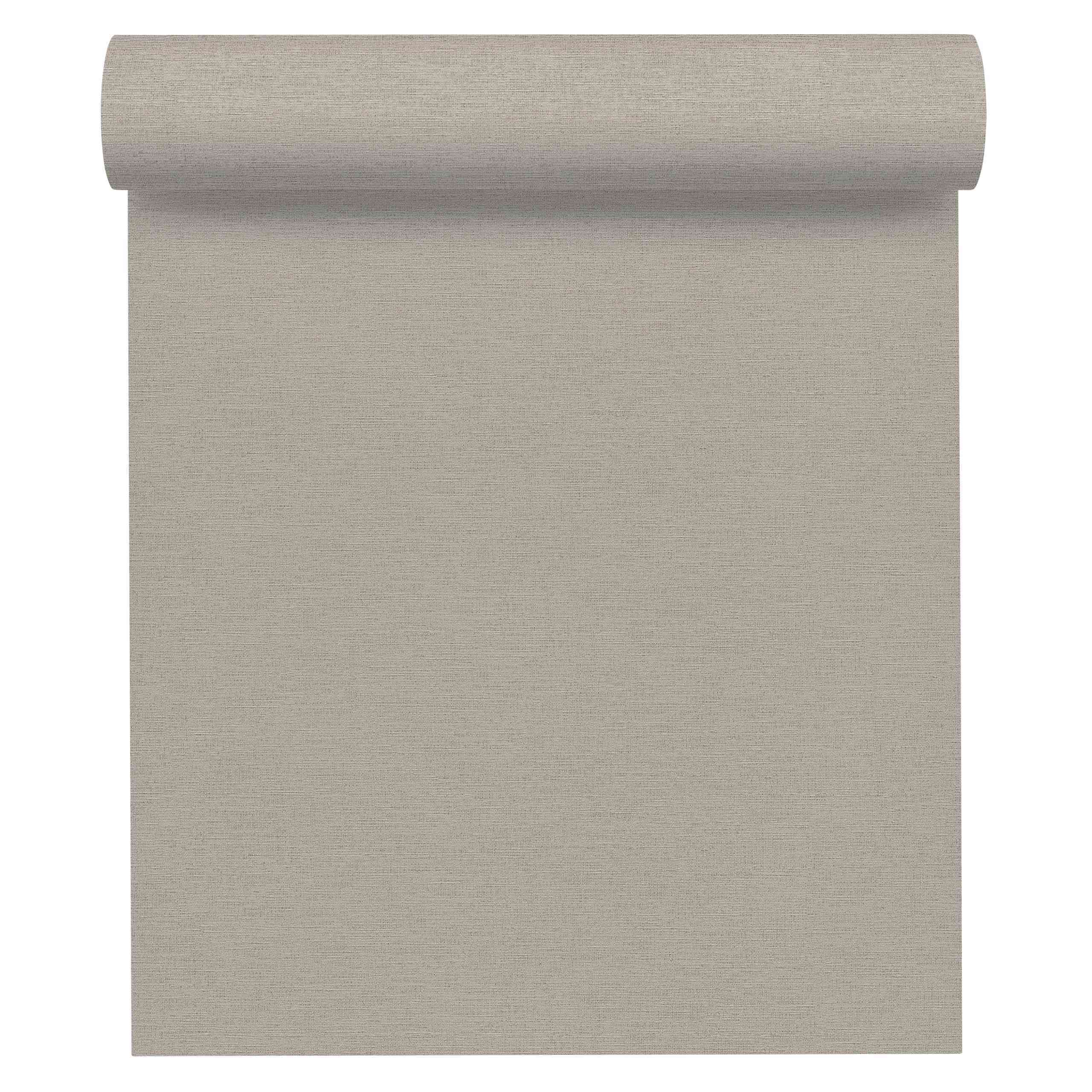 A.S. Creation Origen Étnico 306894 Papel pintado no tejido Color liso Universidad 0,53 x 10,05 m Gris