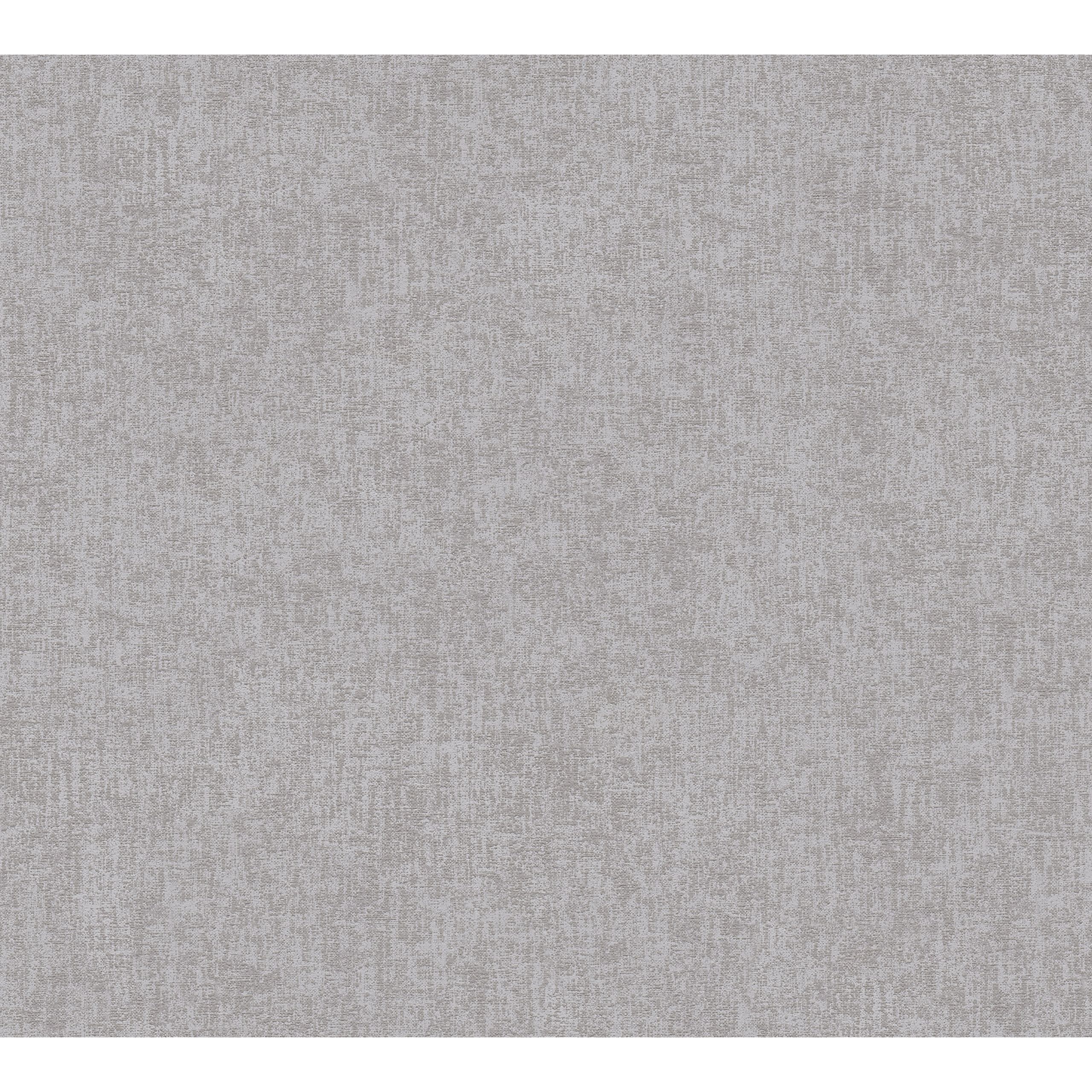 A.S. Creation New Walls 373951 Papel pintado no tejido Color liso Universidad 0,53 x 10,05 m Gris