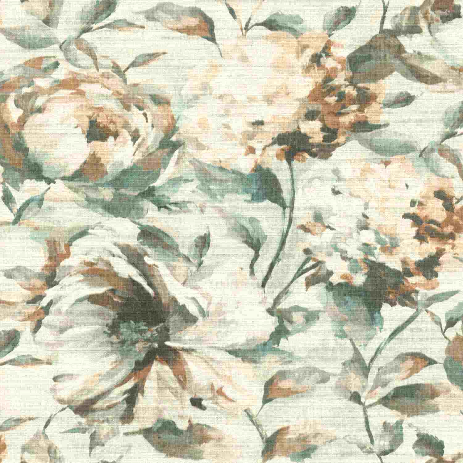 Rasch Florentino III 485134 Papel pintado no tejido Diseño floral 0,53 x 10,05 m Blanco