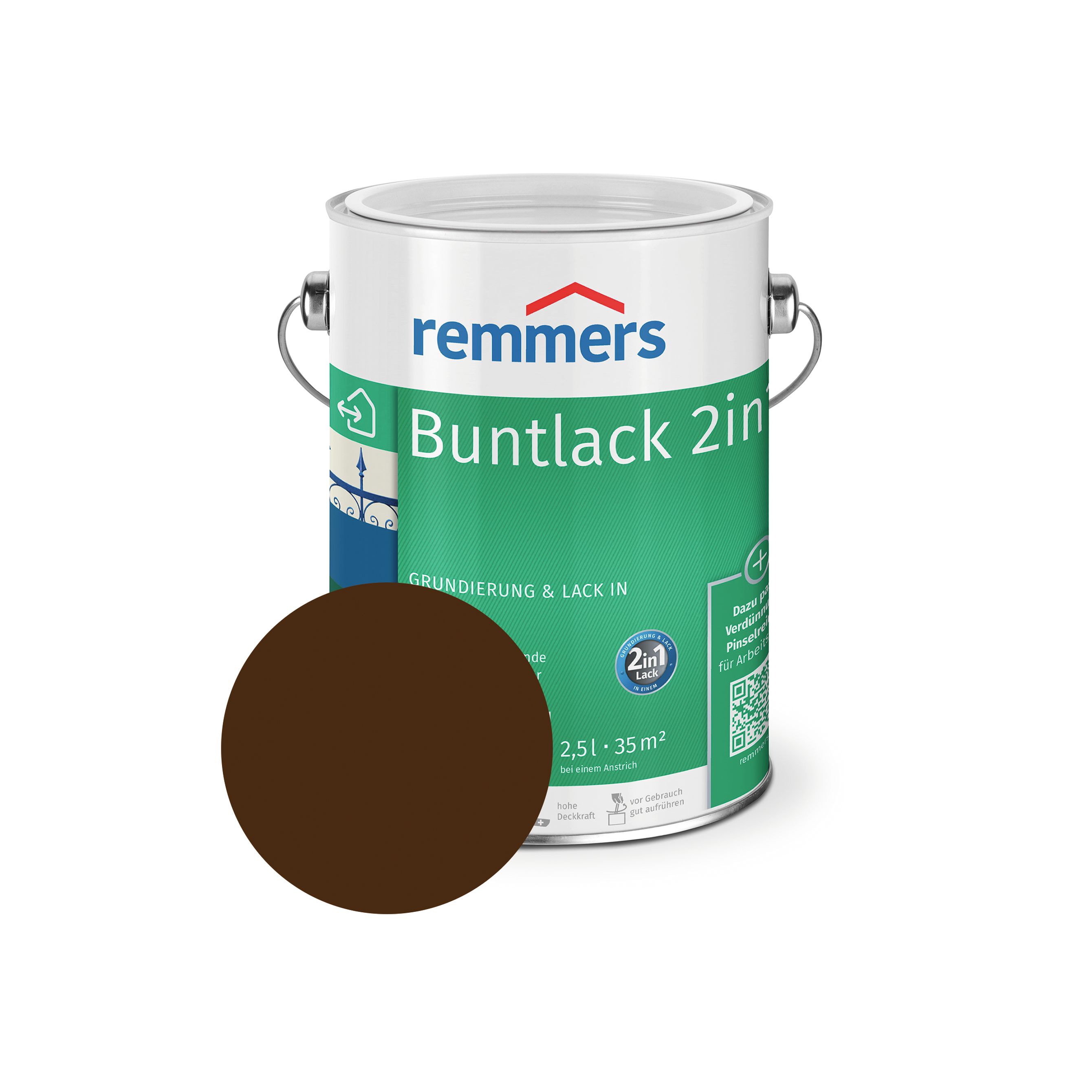 Pintura de color 2 en 1 Remmers Imprimación y pintura Protección anticorrosión Envío gratuito