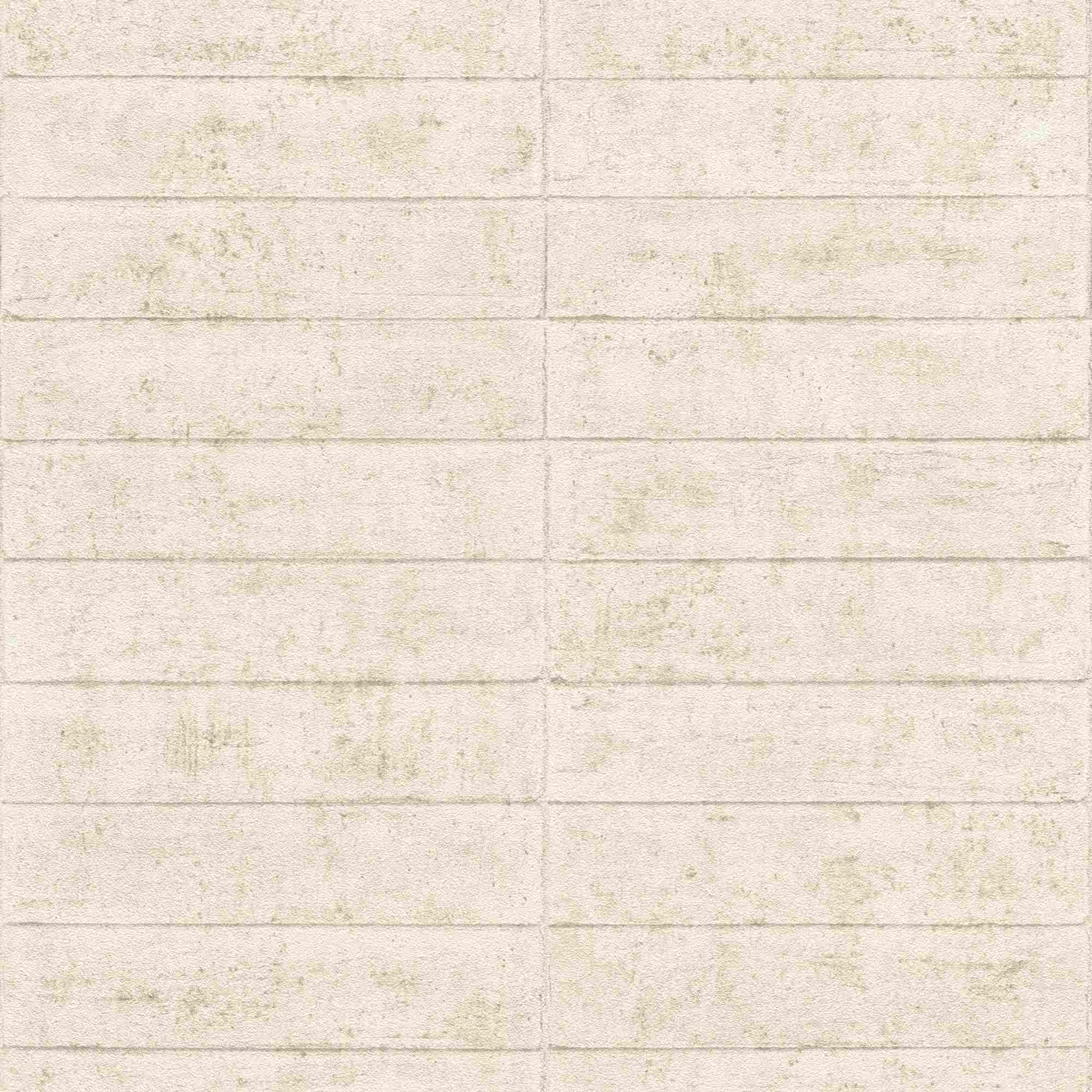 Papel pintado no tejido 499629, motivos estampados beige, Factory V Rasch