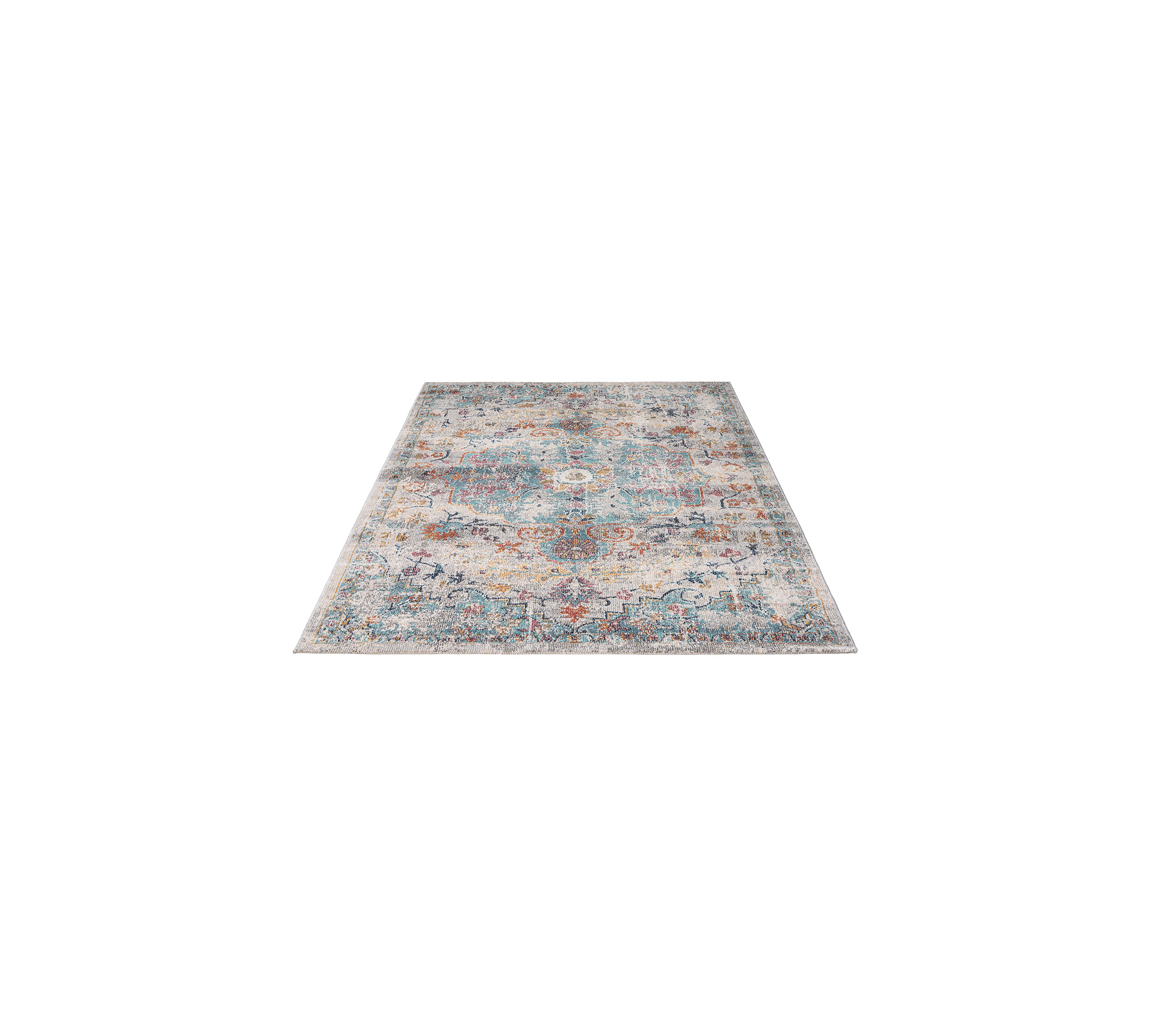 Alfombra rectangular para interior y exterior, multicolor, varios tamaños, ideal para patio - FLOORNOVO