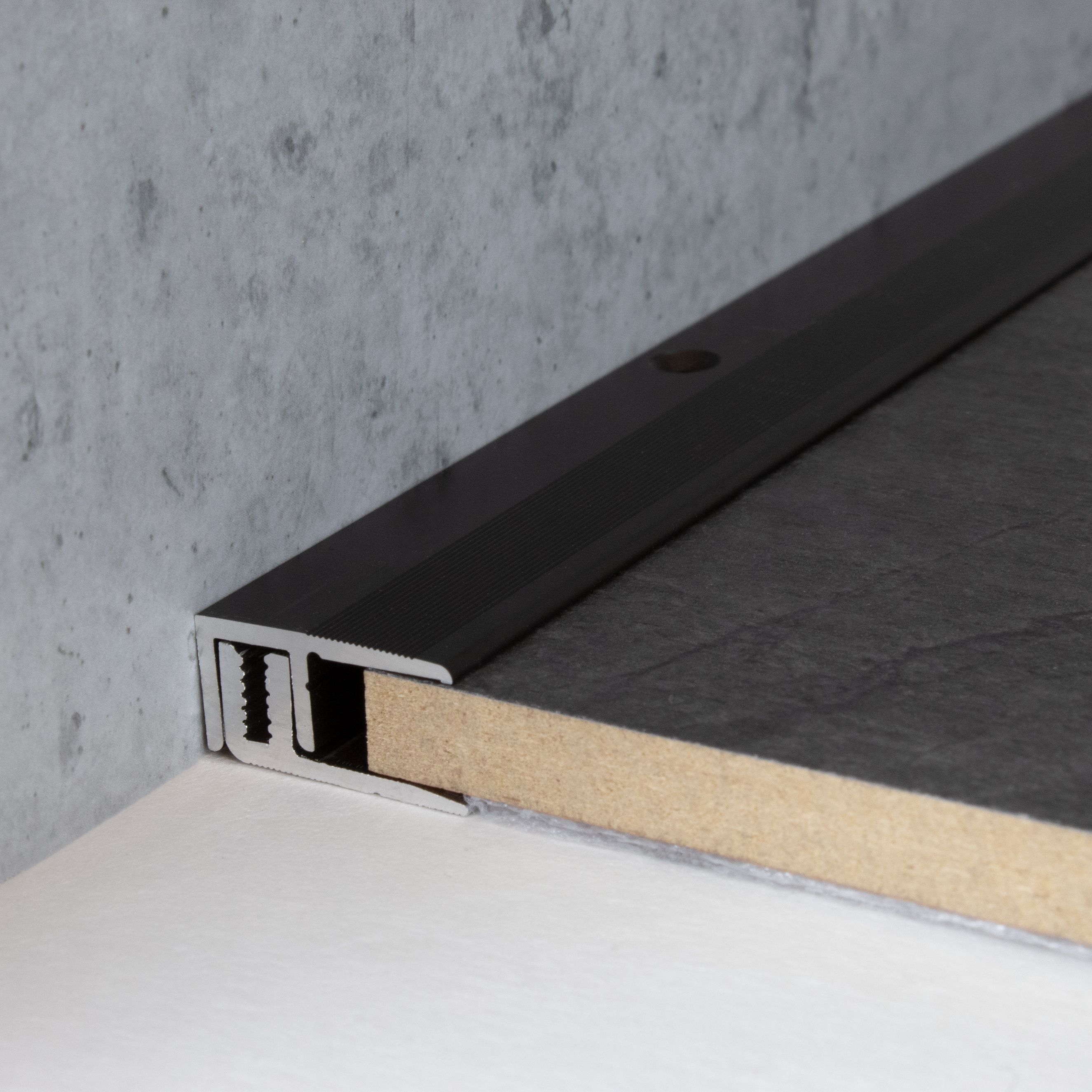 Perfiles de remate y canto PROVISTON Edmonton, altura 10 mm, ancho 21 mm, altura del canto 7 - 15 mm