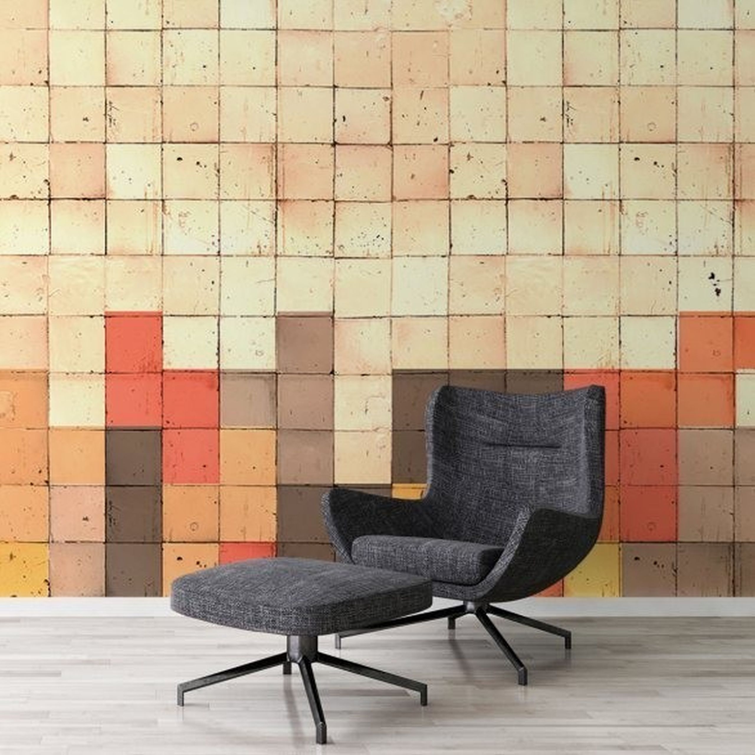 A.S. Creation Atelier 47 DD116980 Fotomural Tejido no tejido 600 x 270 cm Moderno Naranja