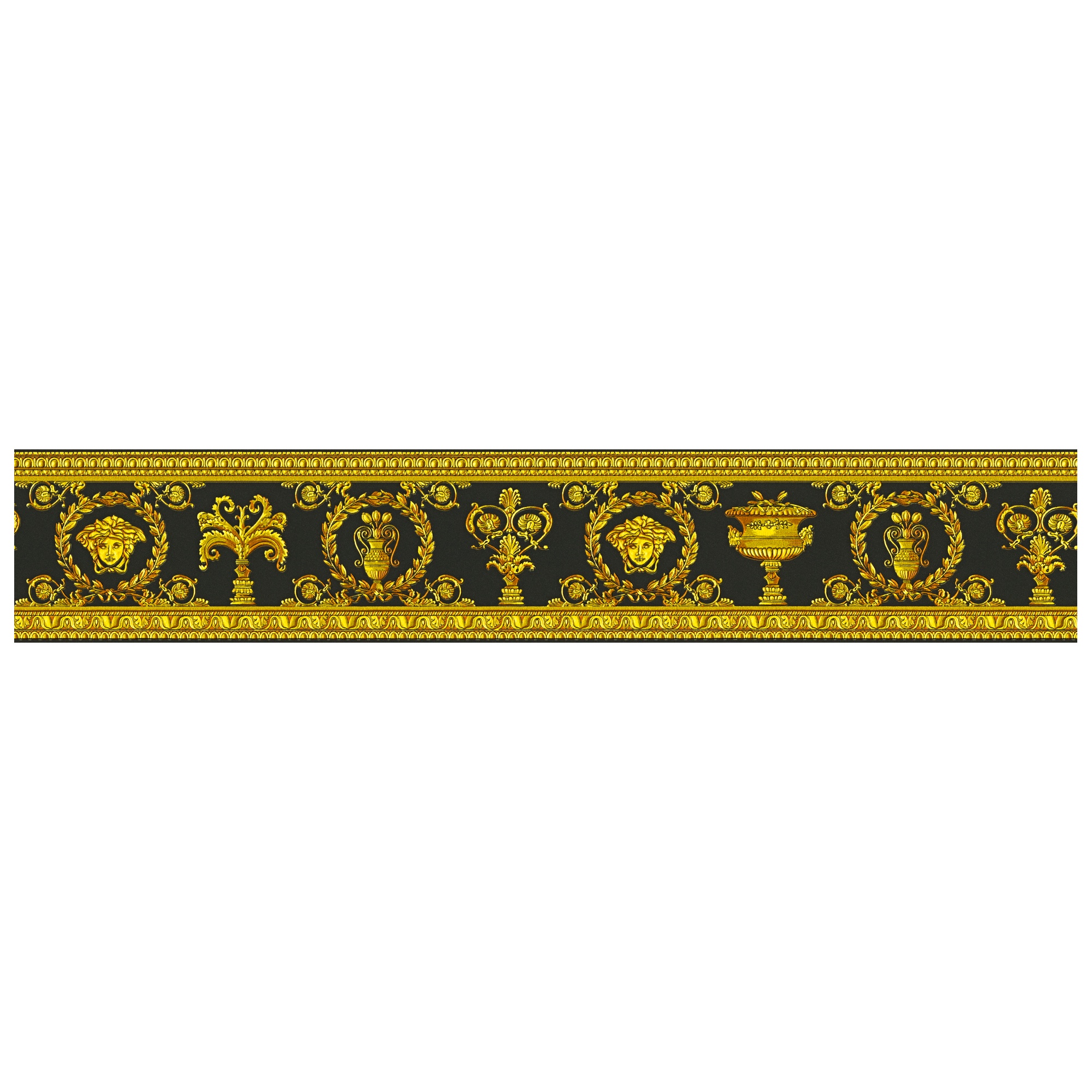 A.S. Creation Versace 3 343051 Borde no tejido Borde 0,09 x 5 m Amarillo