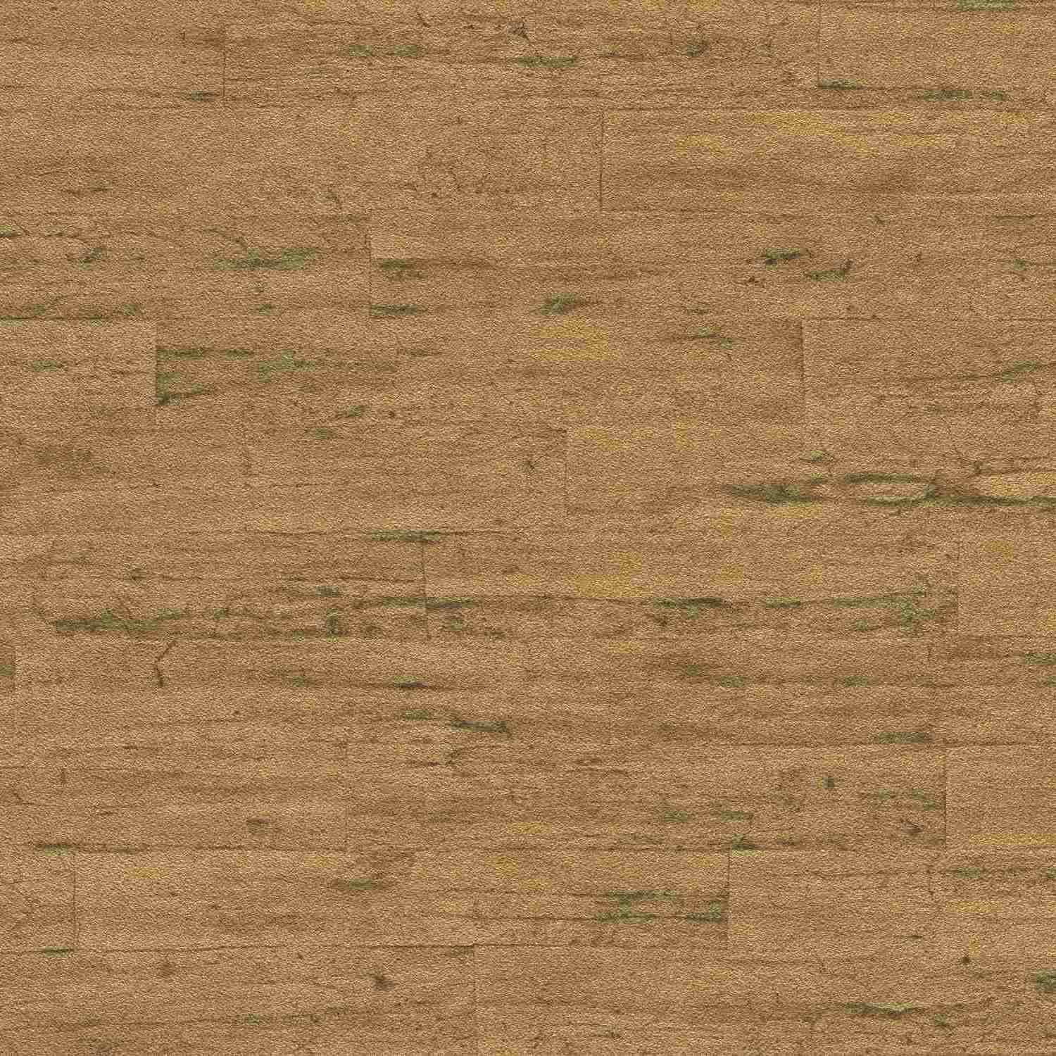 Rasch Curiosity 537079 Papel pintado no tejido Imitación madera 0,53 x 10,05 m Dorado