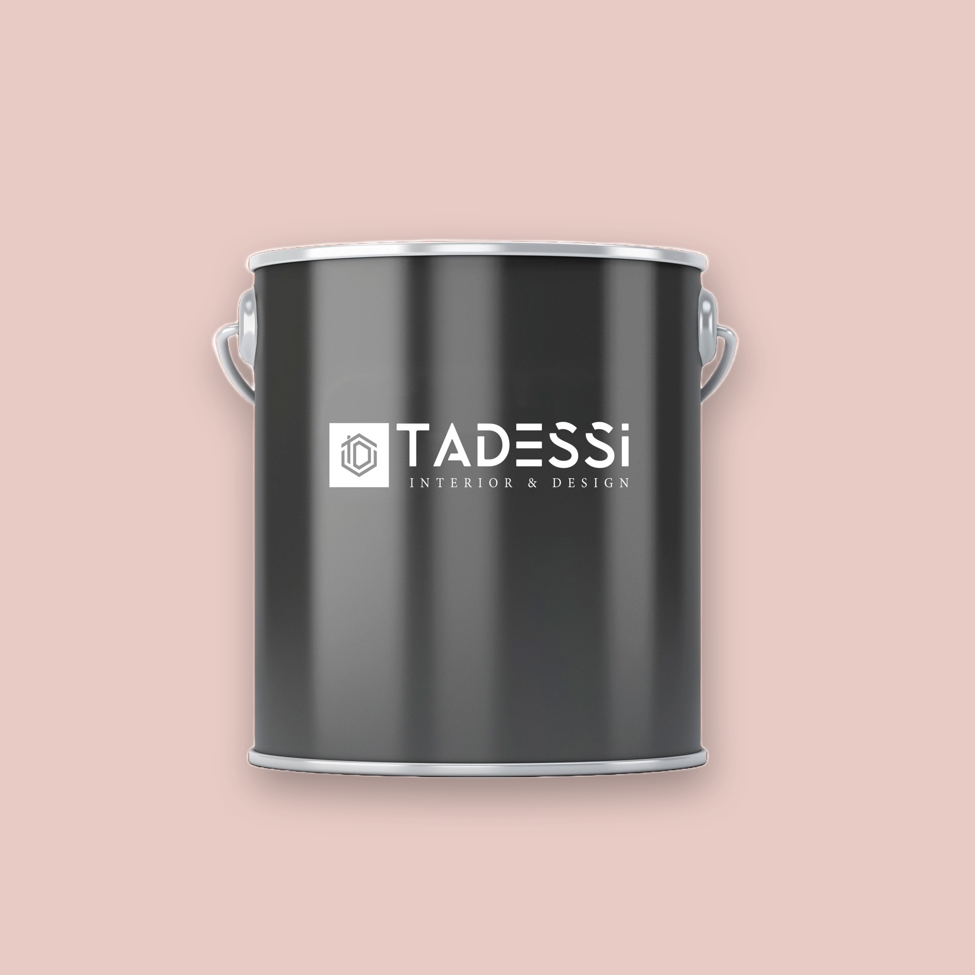 TADESSI Wall Select - Pintura de pared rosa - Tono salmón - Pintura de interior de alta calidad - Color vibrante e intenso