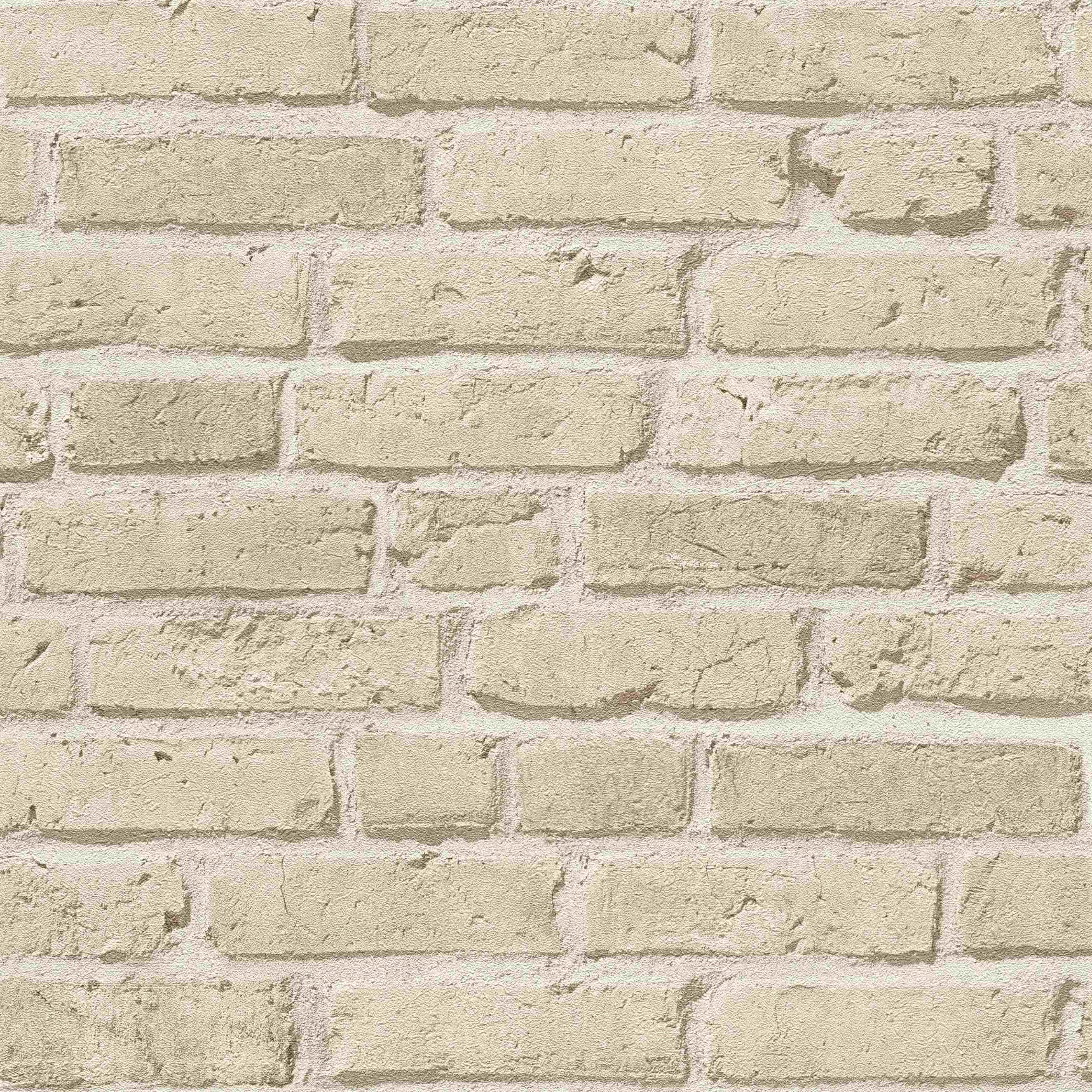 A.S. Creation Elements 355812 Papel pintado no tejido Imitación piedra 0,53 x 10,05 m Beige